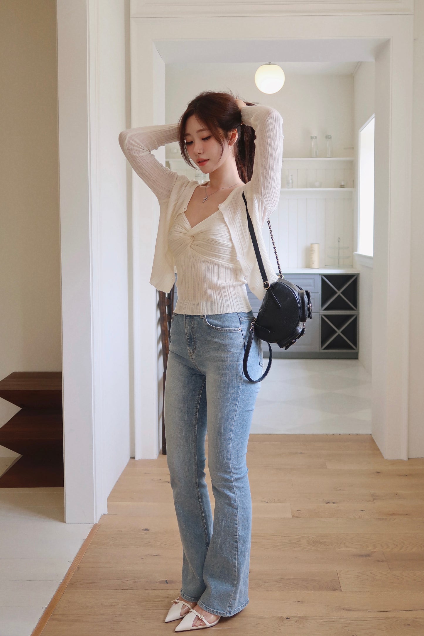 Twist Cardigan Set (IV)
