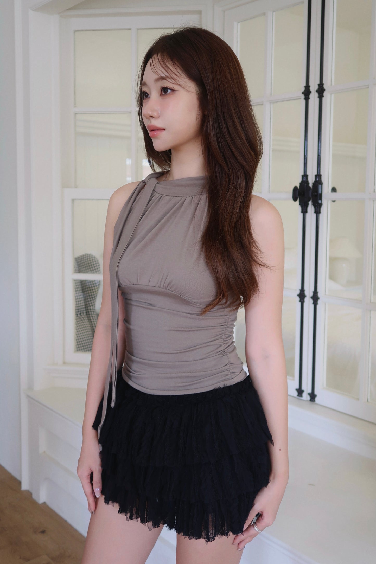 Twilight Halter + Lace Tiered Skort
