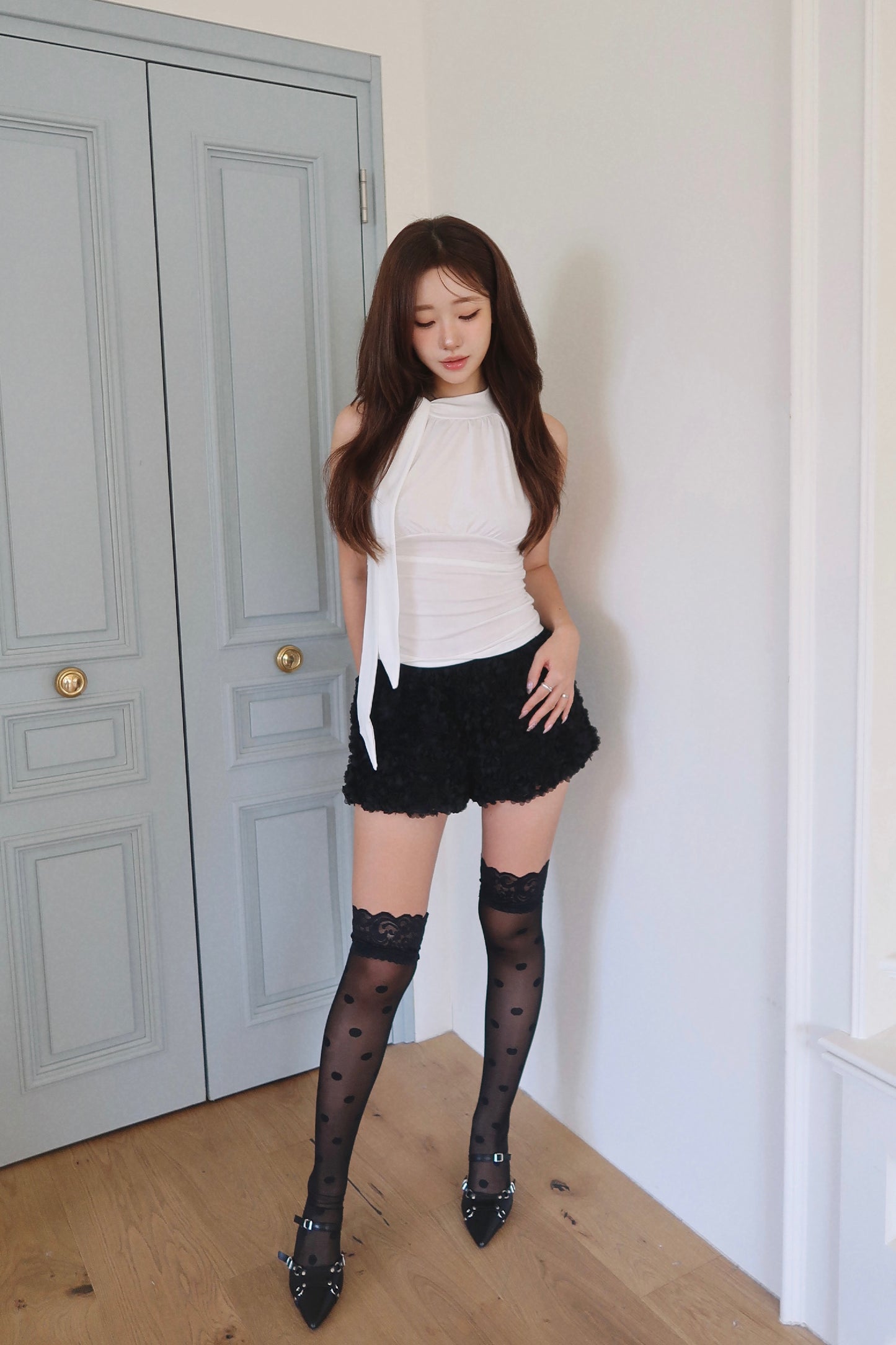 Twilight Halter + Rose Shorts