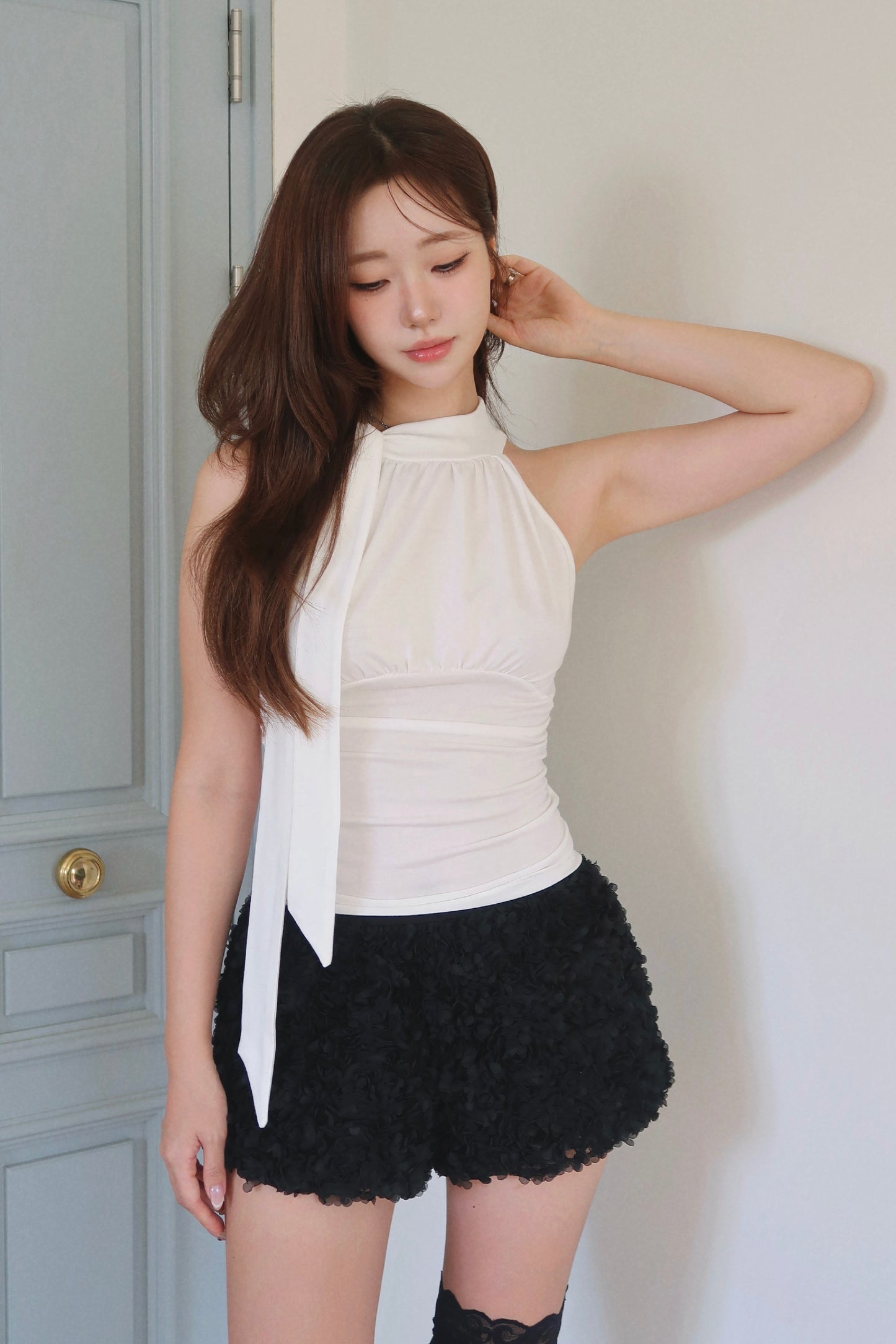 Twilight Halter + Rose Shorts
