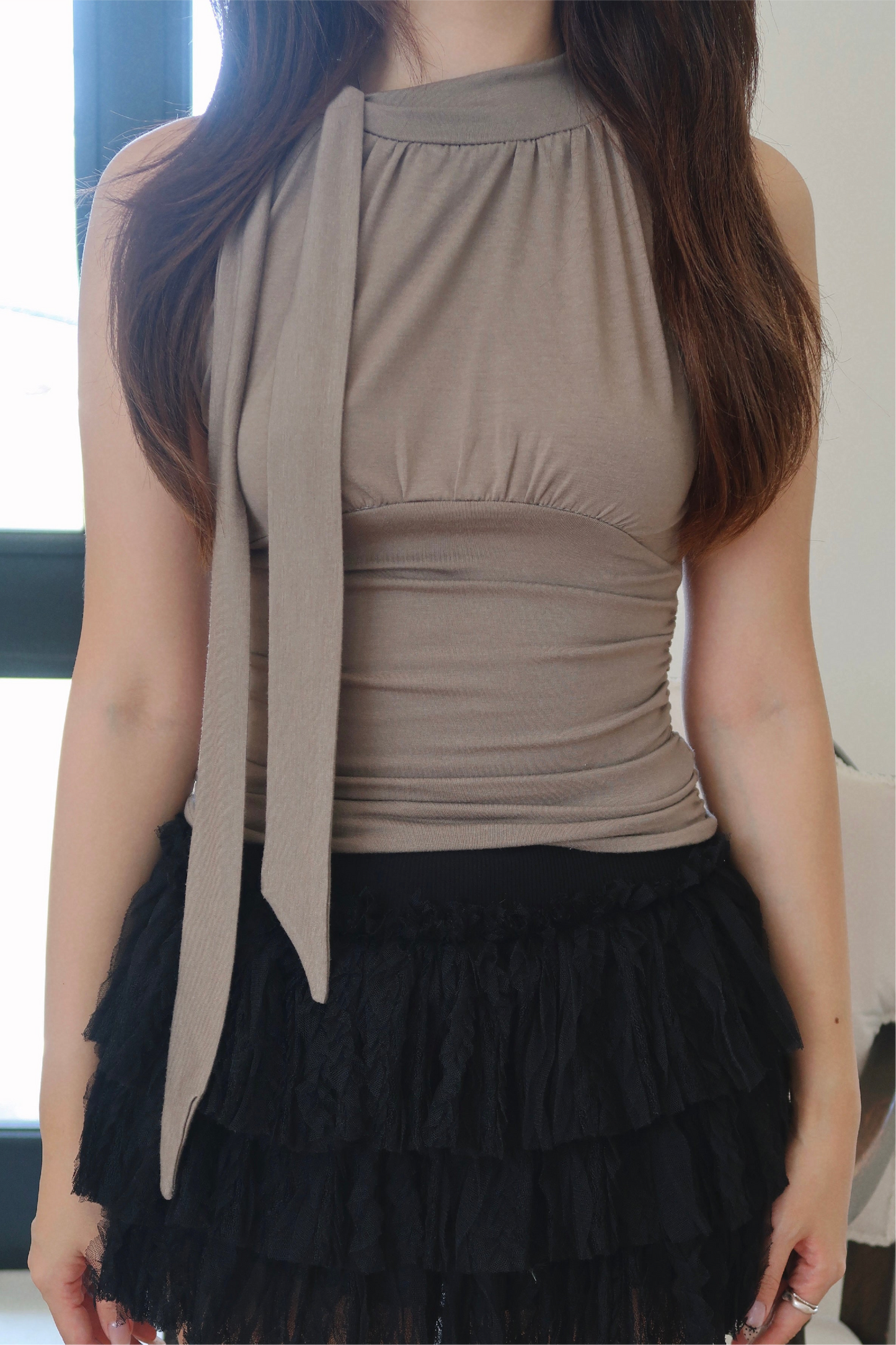 Twilight Halter + Lace Tiered Skort