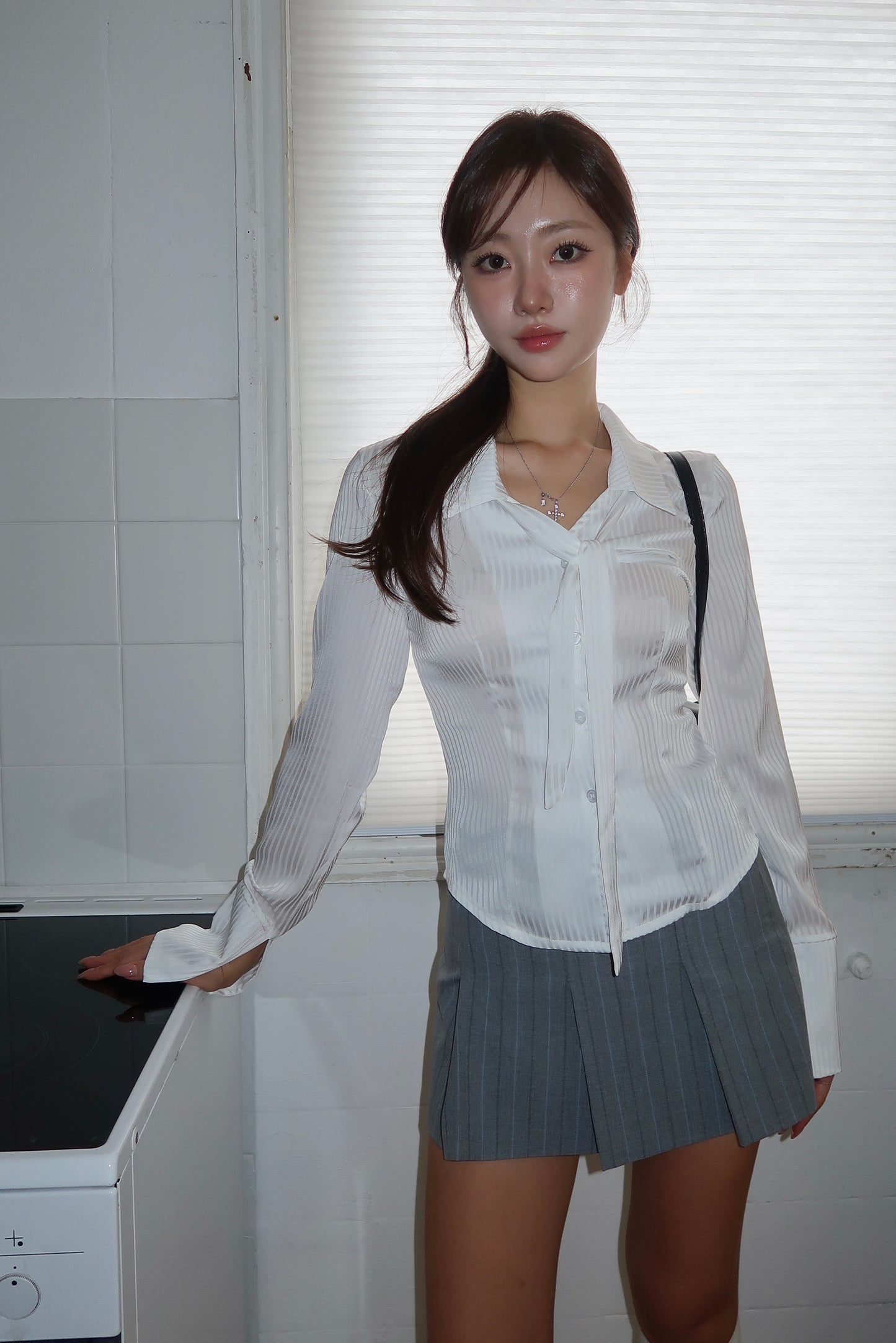 Tie Blouse (WH,PI)