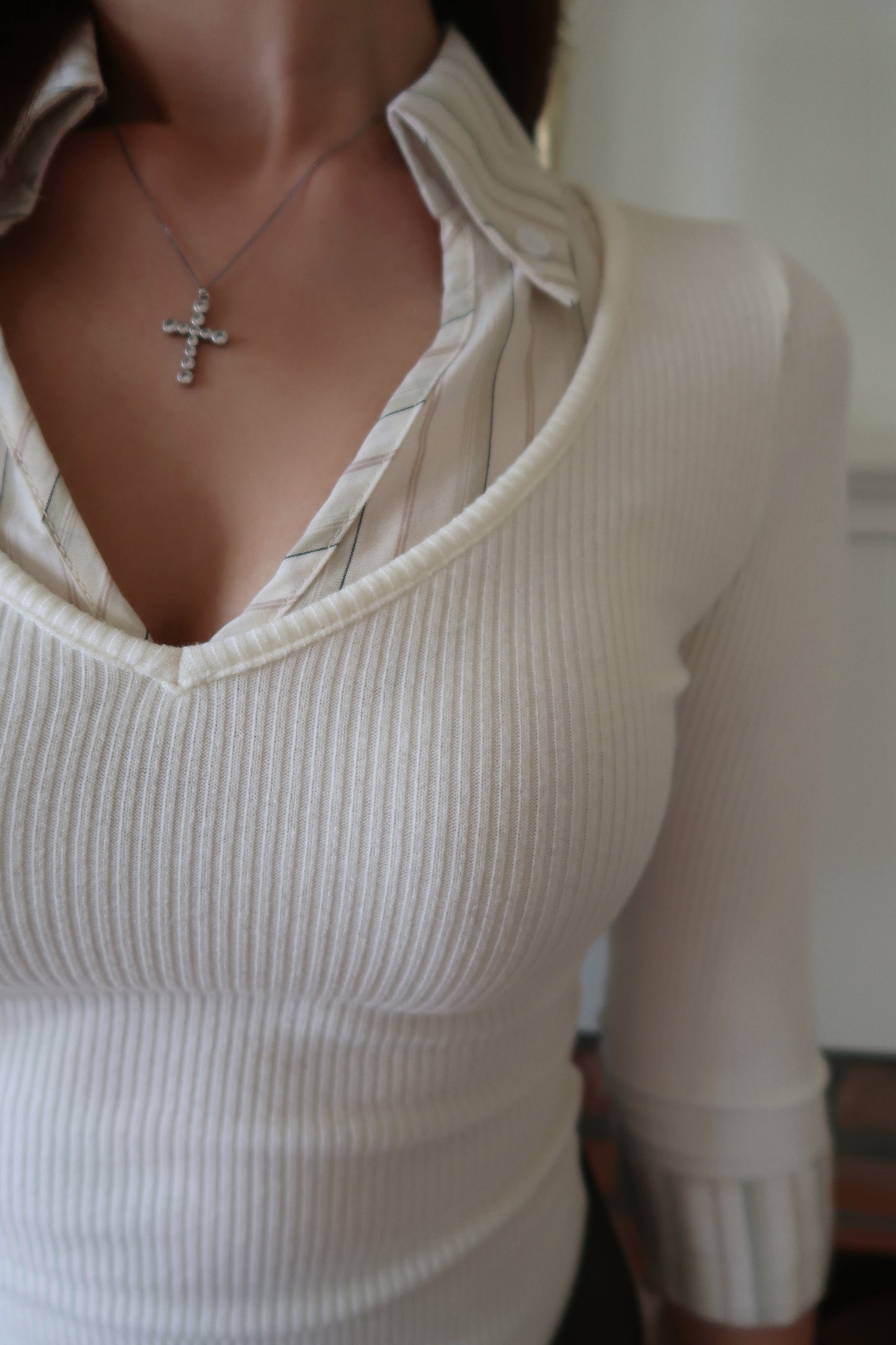 Layered Shirt Dress (IV)