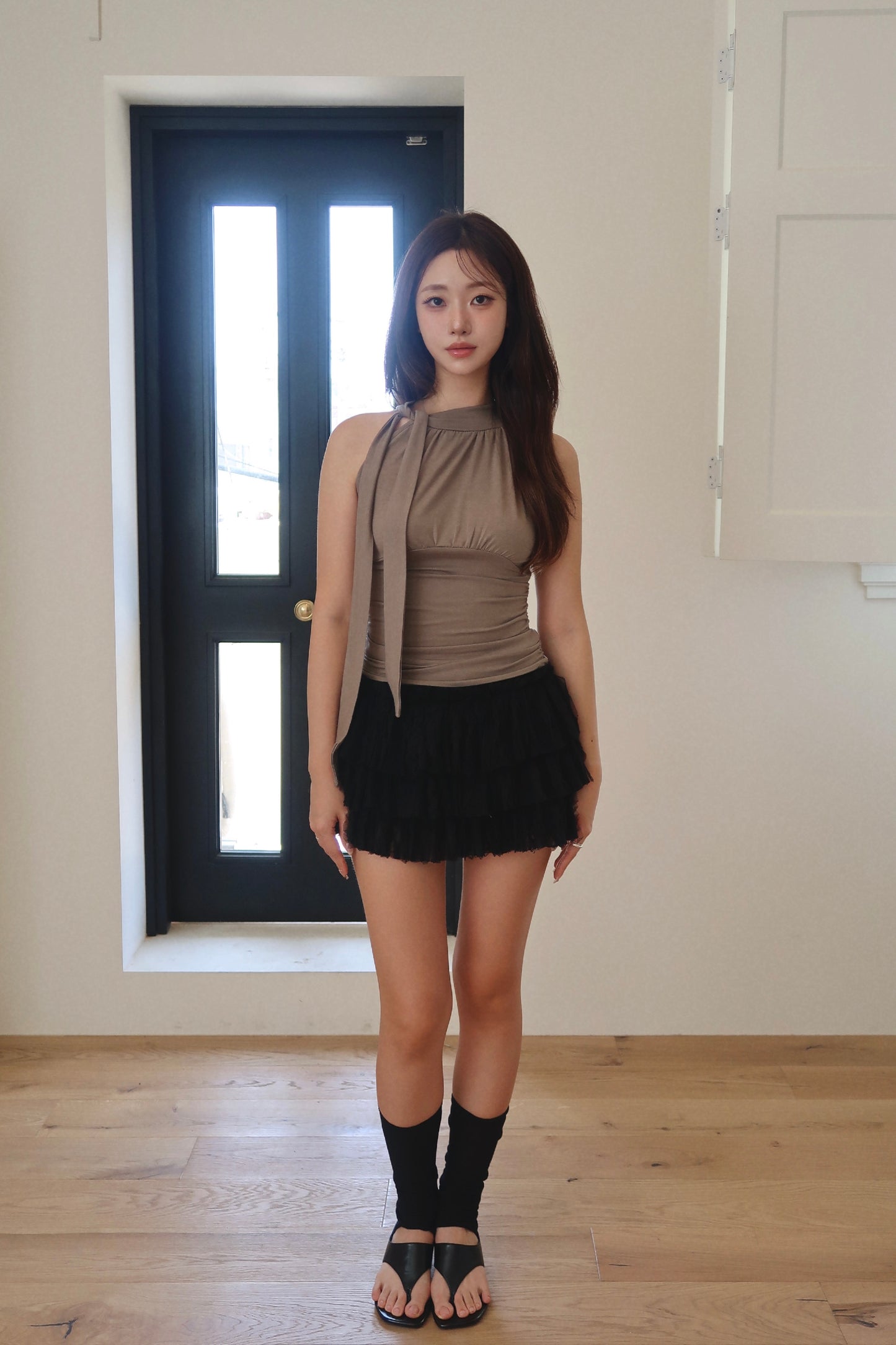 Twilight Halter + Lace Tiered Skort