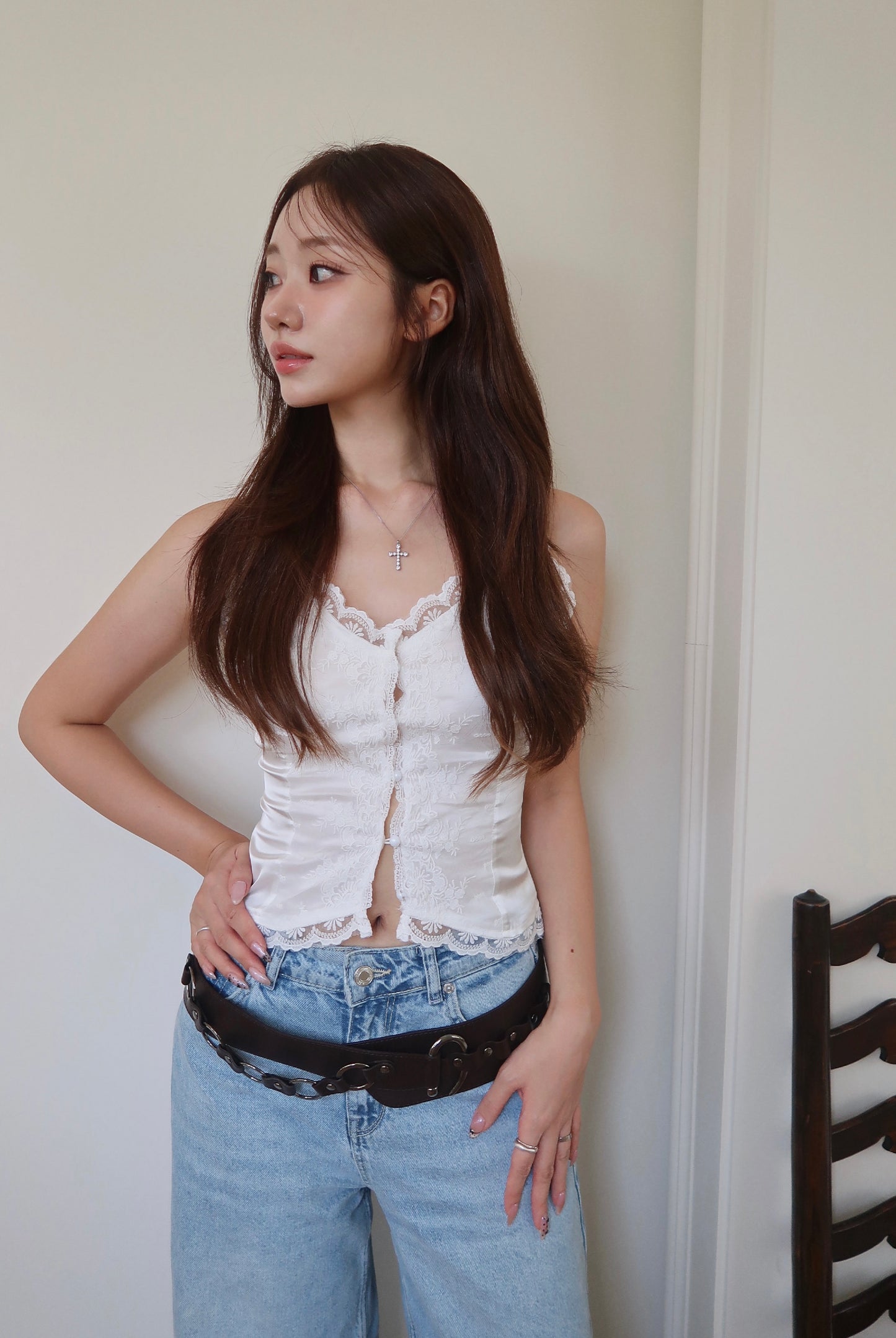 Monet Lace Sleeveless