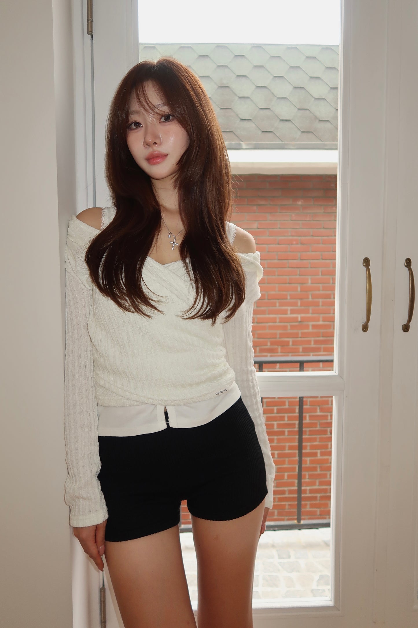 Kino Hoodie + Lace Sleeveless
