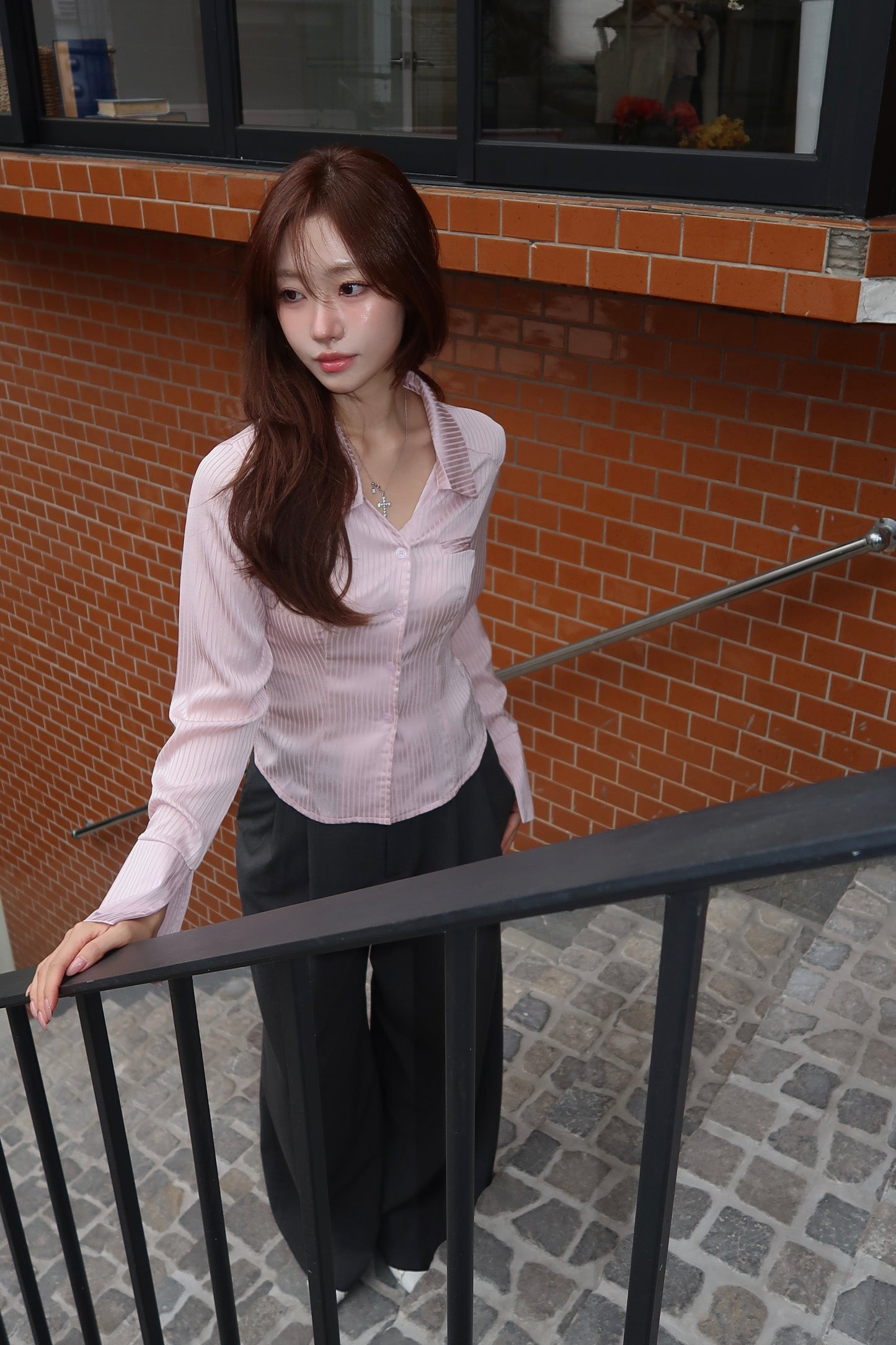 Tie Blouse (WH,PI)