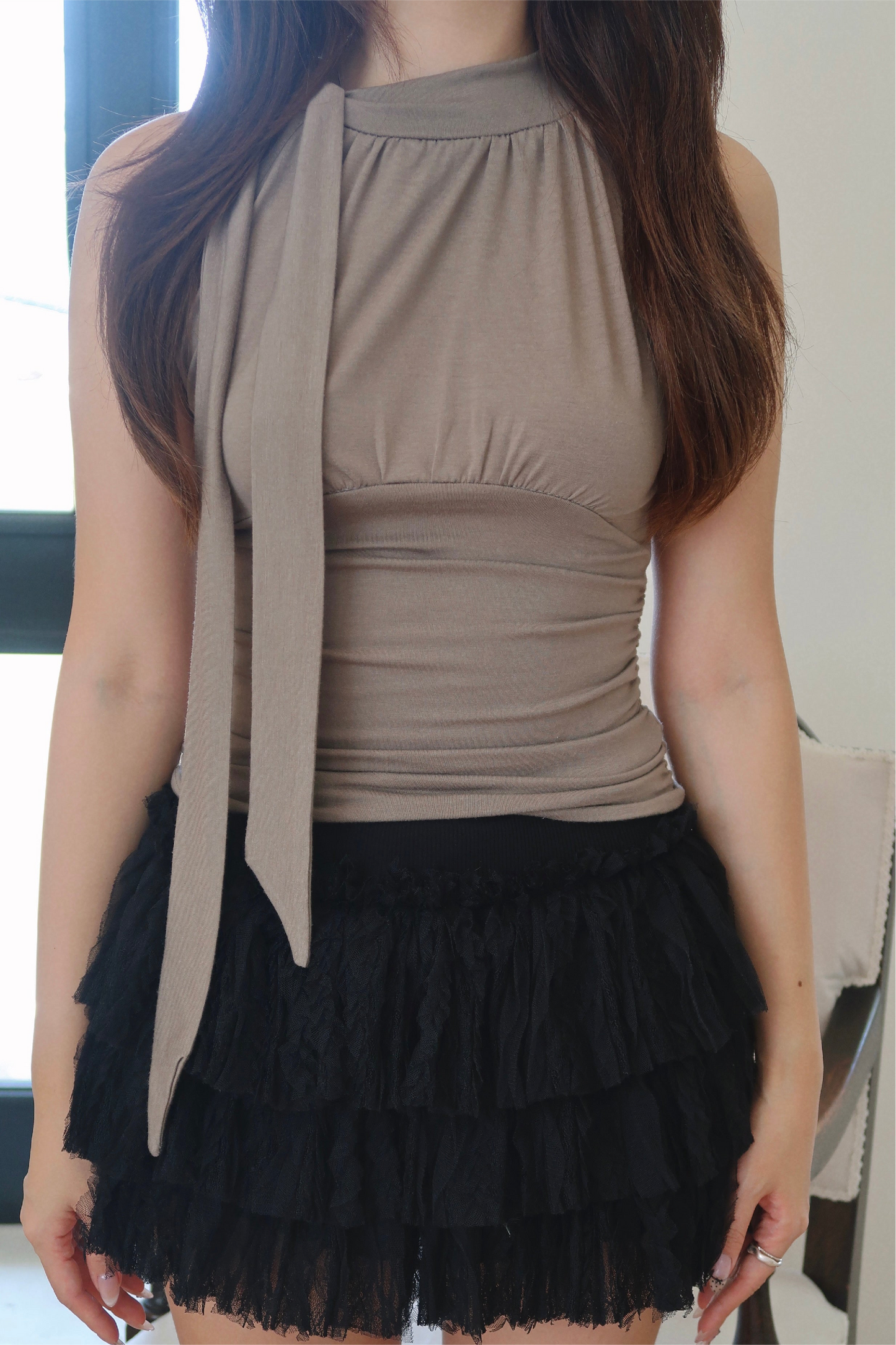 Twilight Halter + Rose Shorts