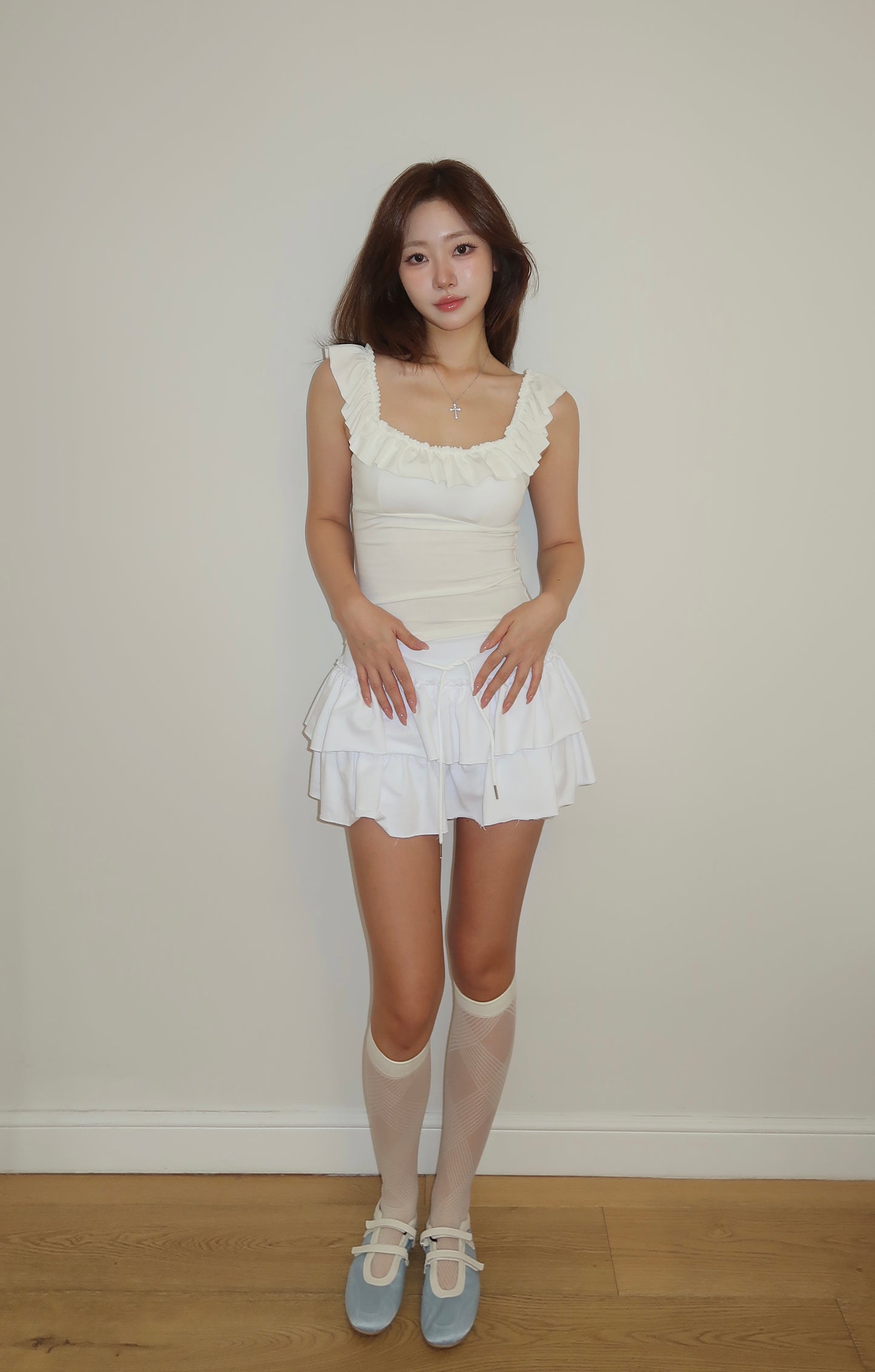Frill Top + Tiered Skort