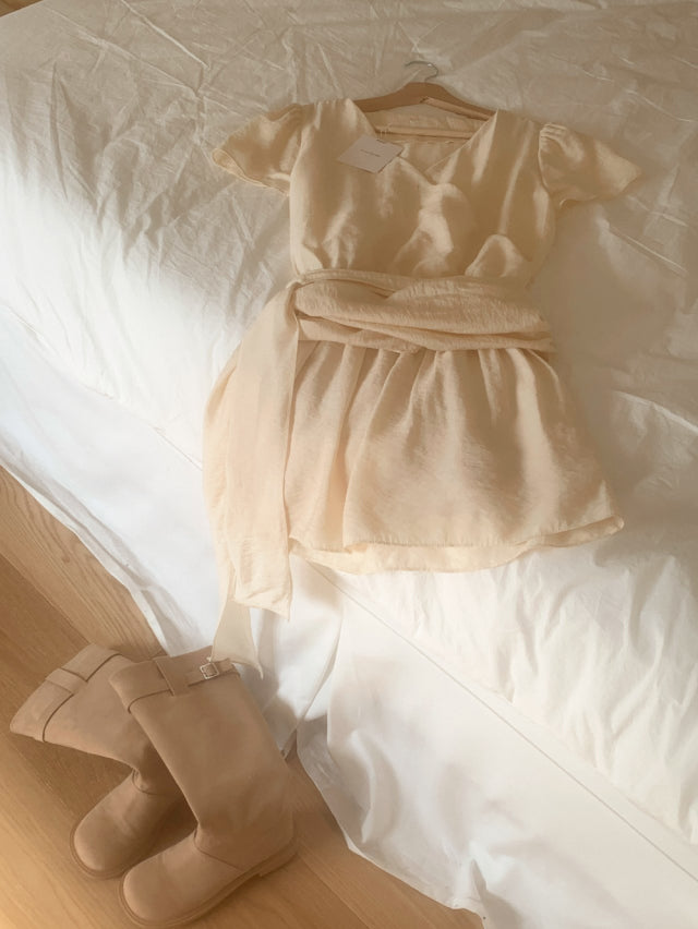 Flare Wrap Dress