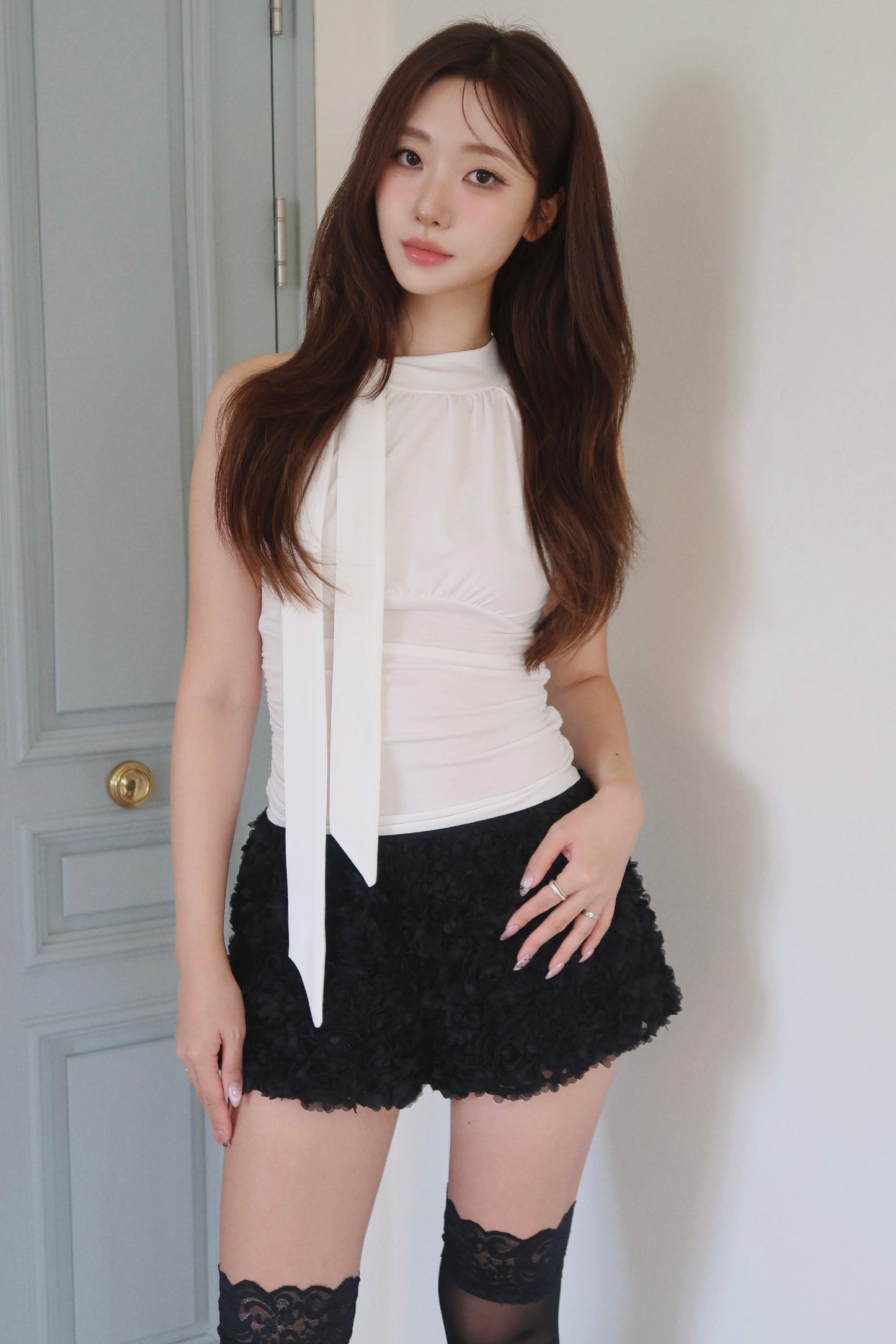 Twilight Halter + Rose Shorts