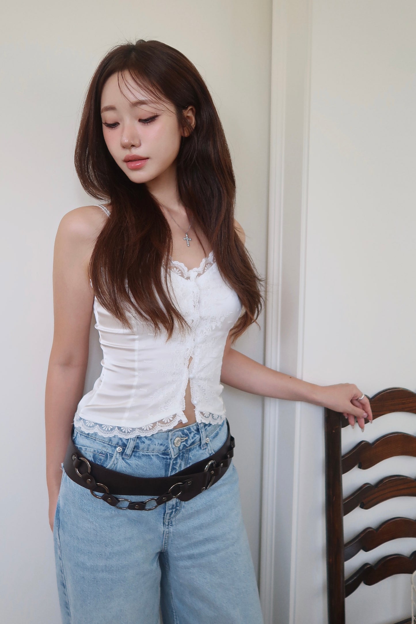 Monet Lace Sleeveless