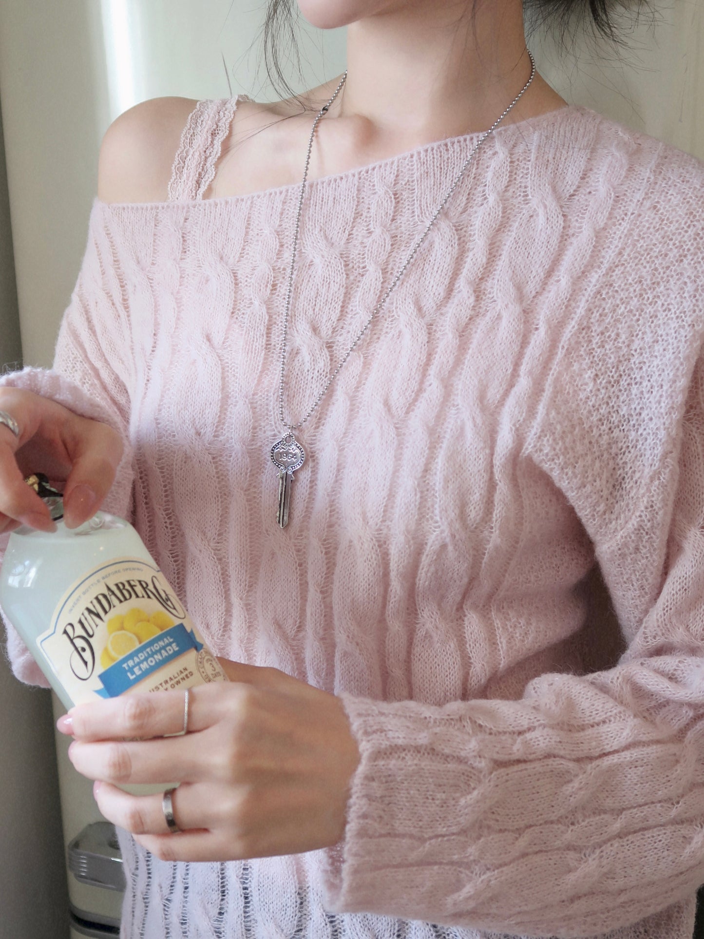 Delicate Pink Knit