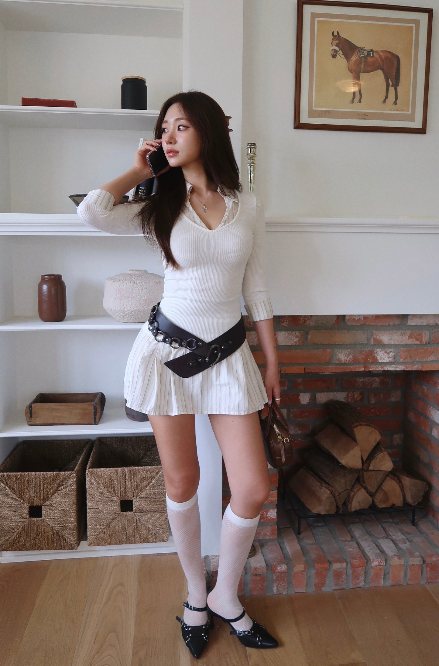 Layered Shirt Dress (IV)
