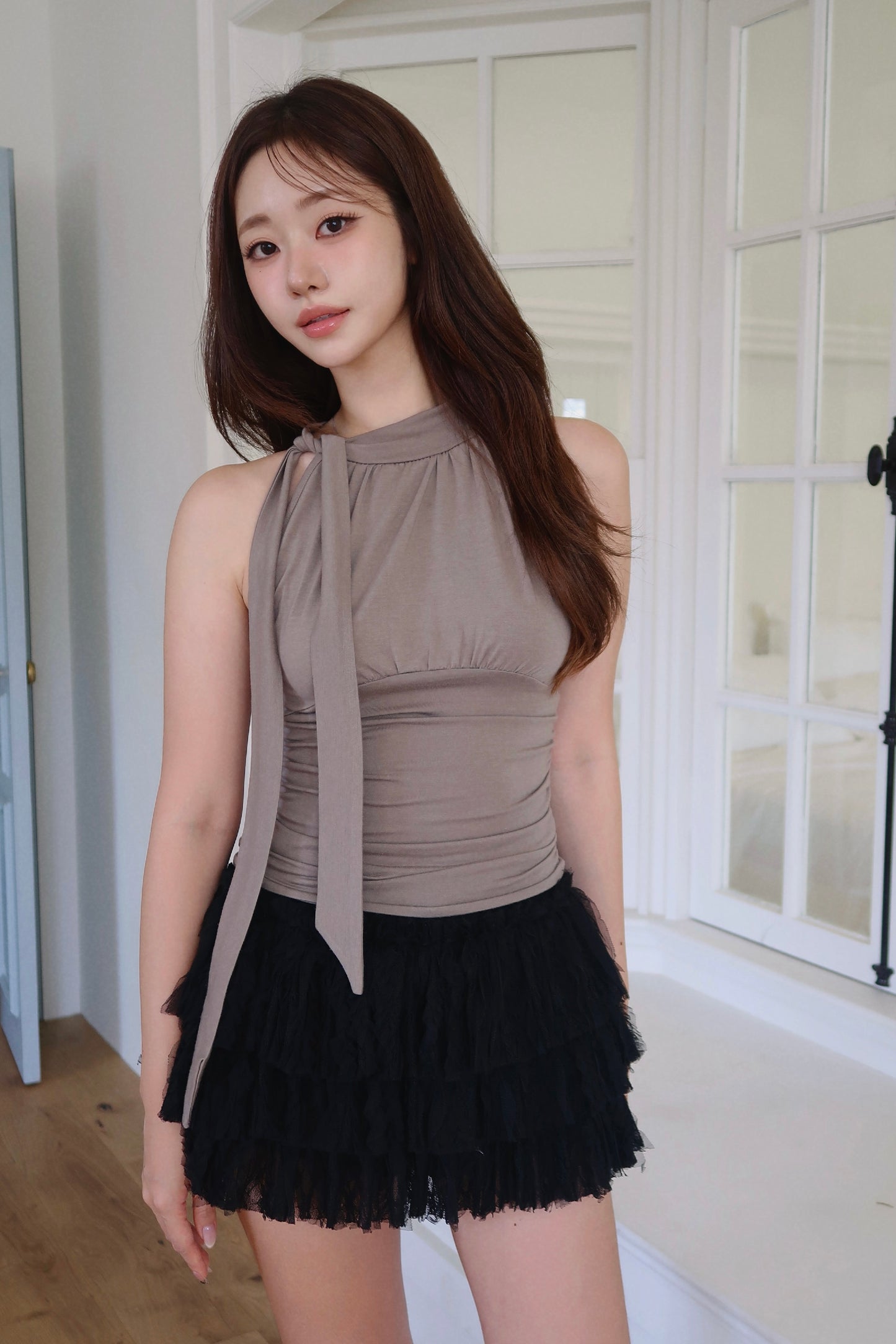 Twilight Halter + Lace Tiered Skort