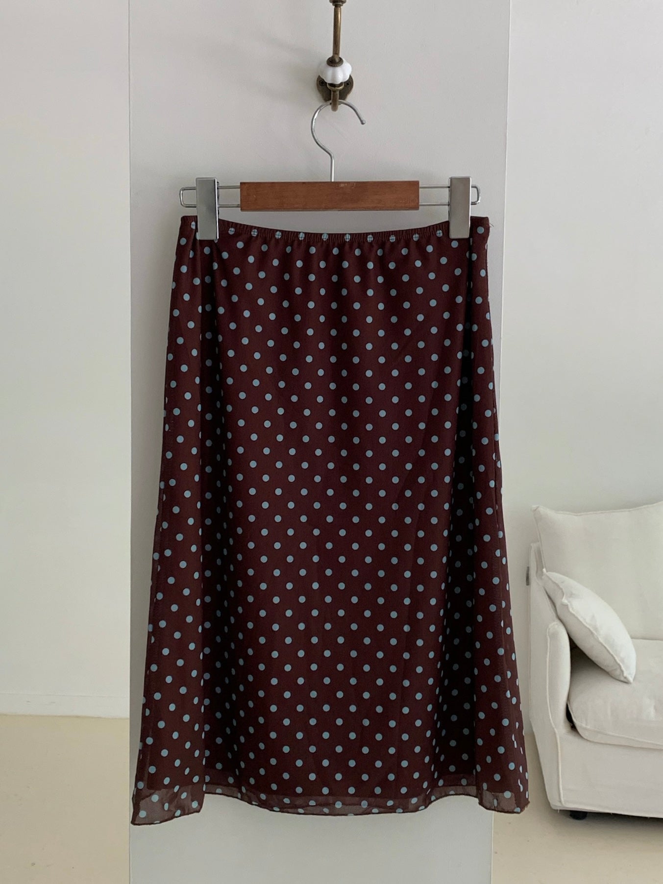 Vintage Polka Dot Skirt