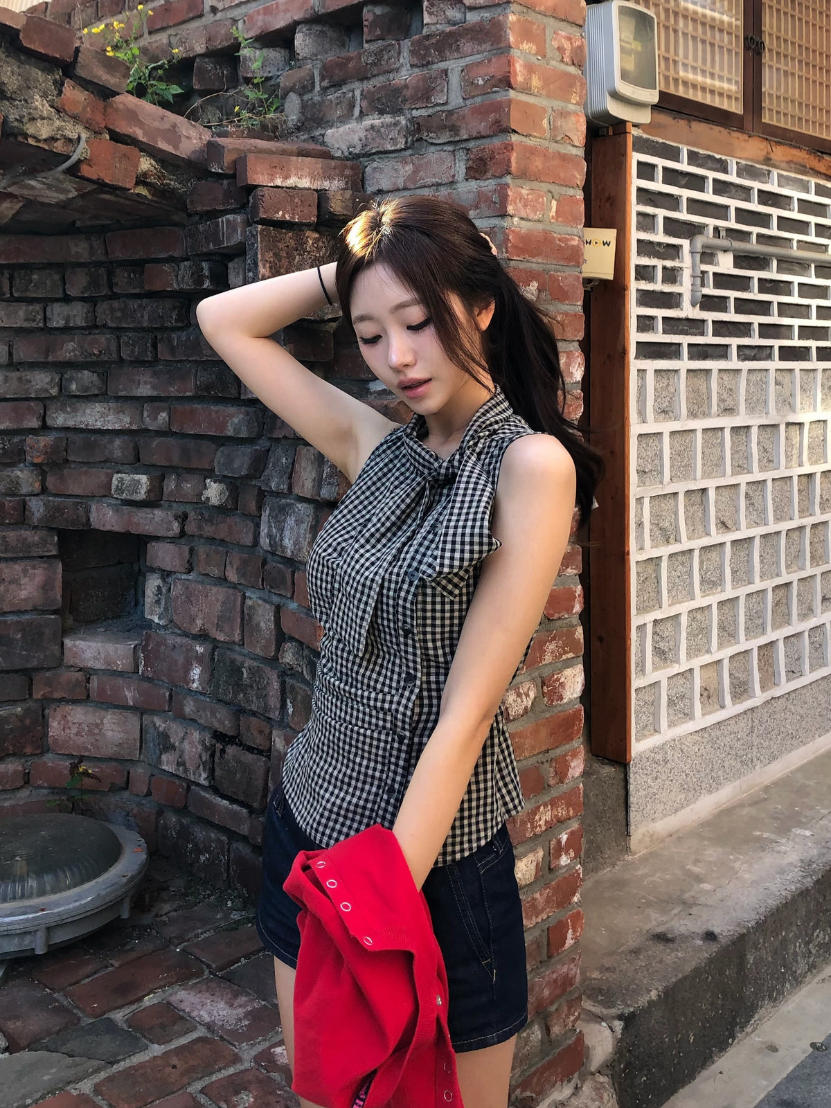 Laviera Plaid Blouse