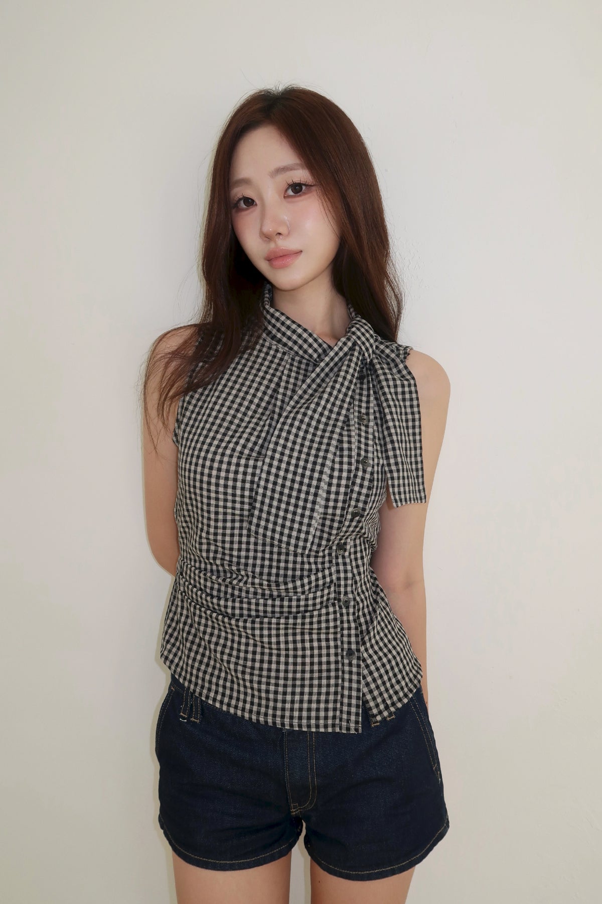 Laviera Plaid Blouse