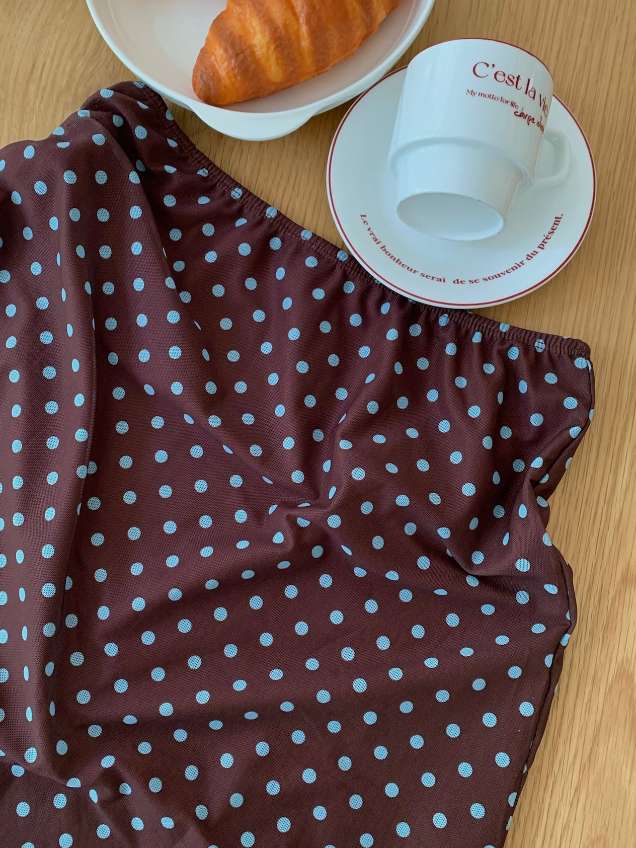 Vintage Polka Dot Skirt