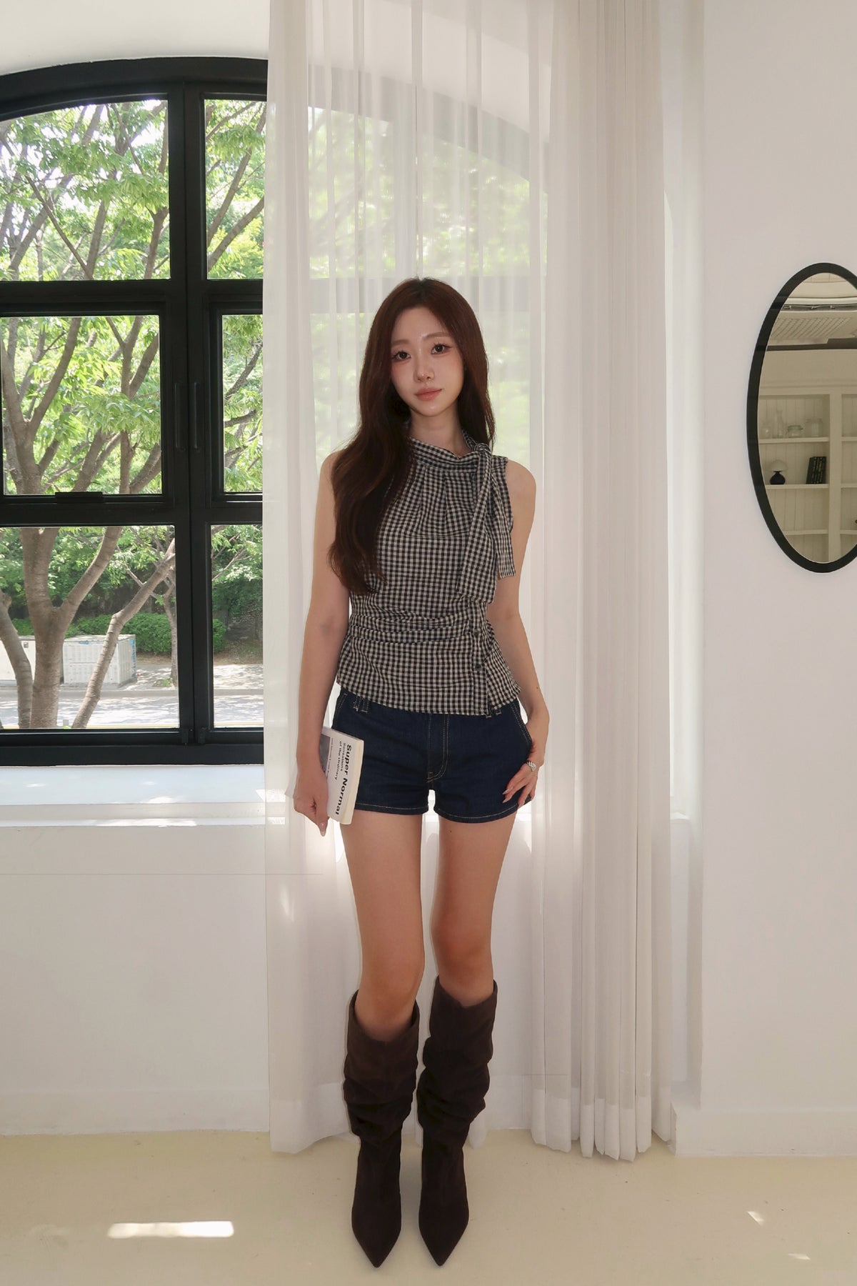 Laviera Plaid Blouse