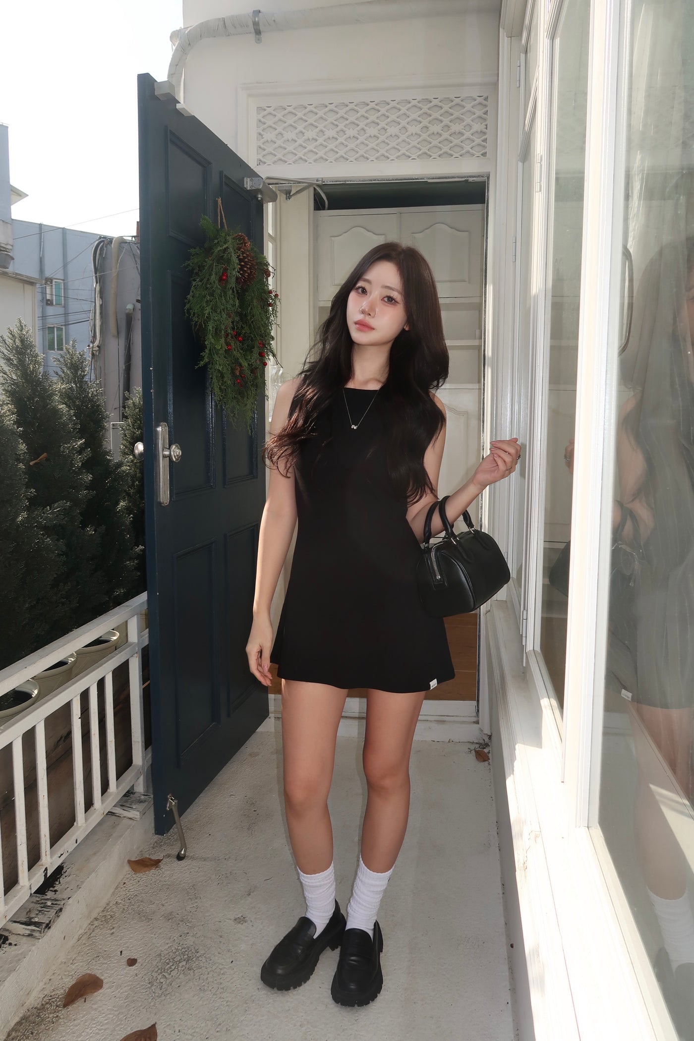 Classic Mini Dress (Black)