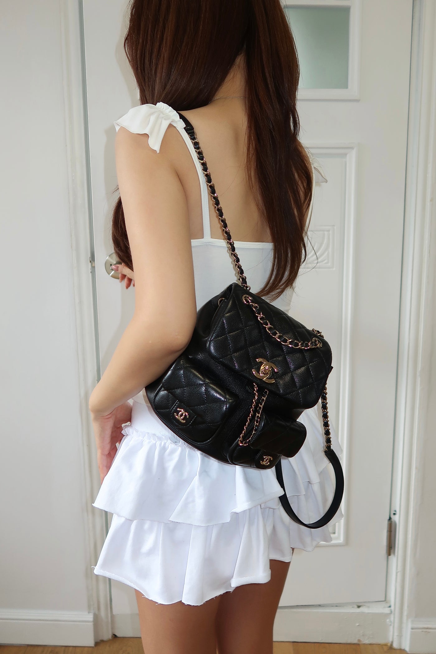 [Padded Cap] Frill Sleeveless(W) Worn by Jang Wonyoung
