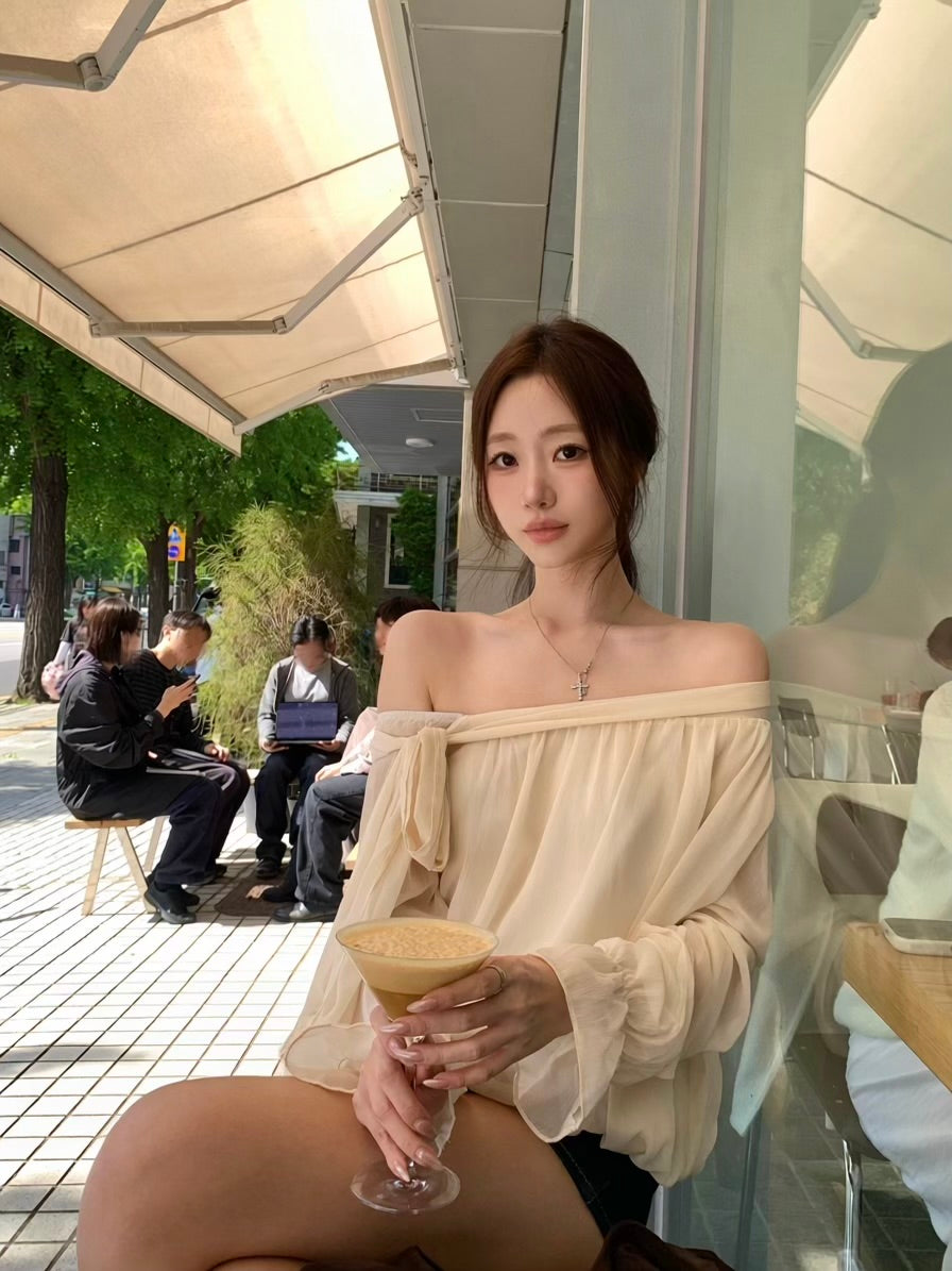 Chiffon Latte Blouse