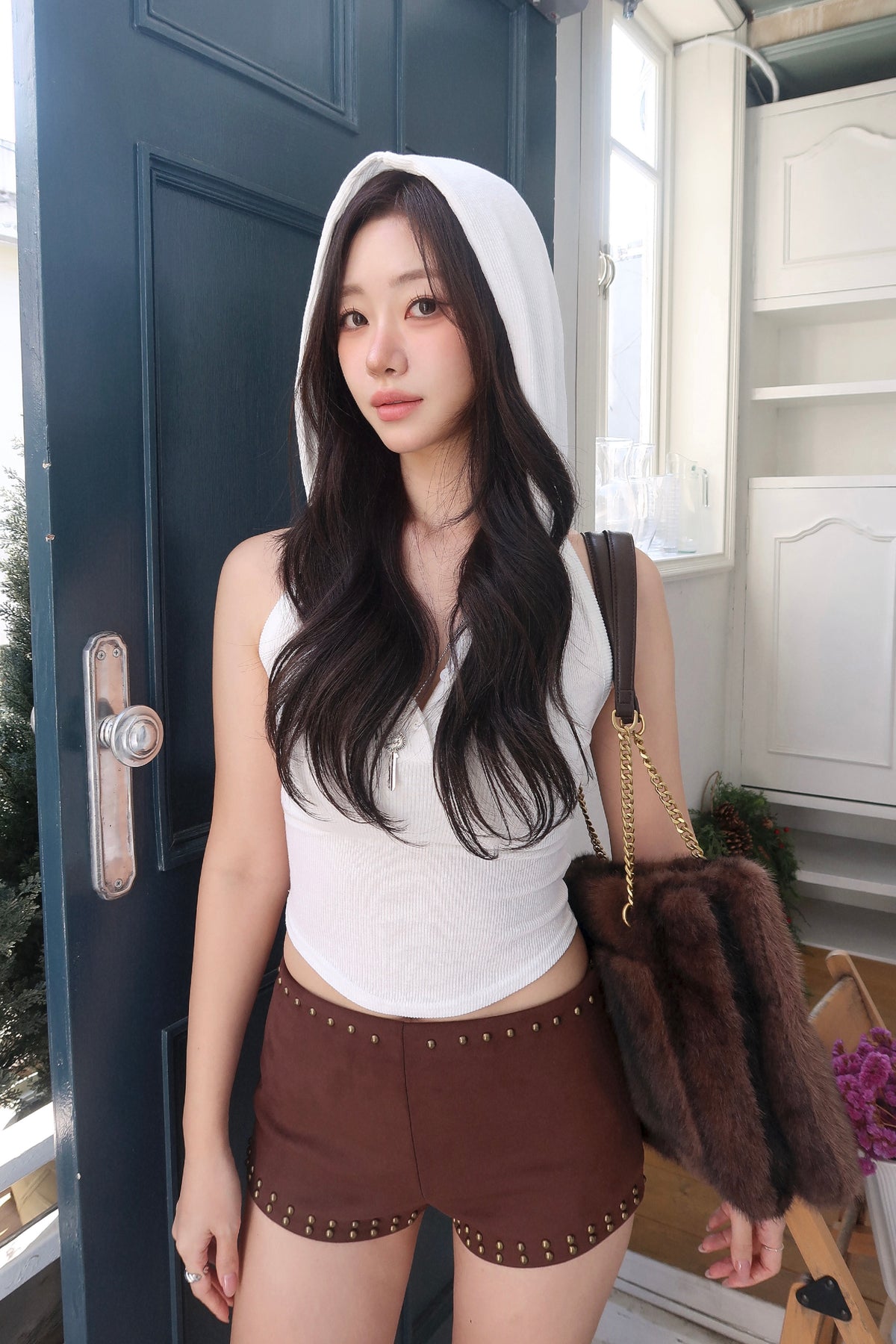Hoodie Sleeveless (W)