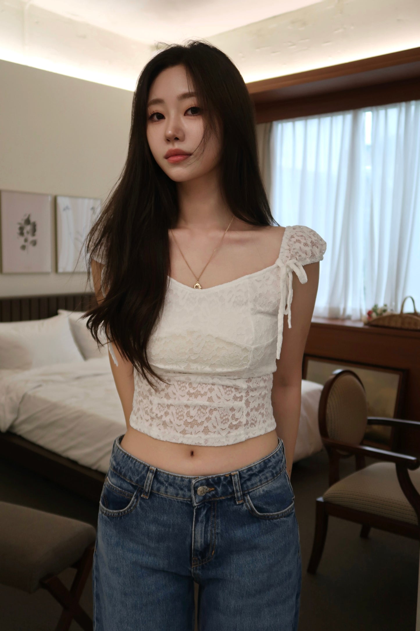 Fleur Lace Top