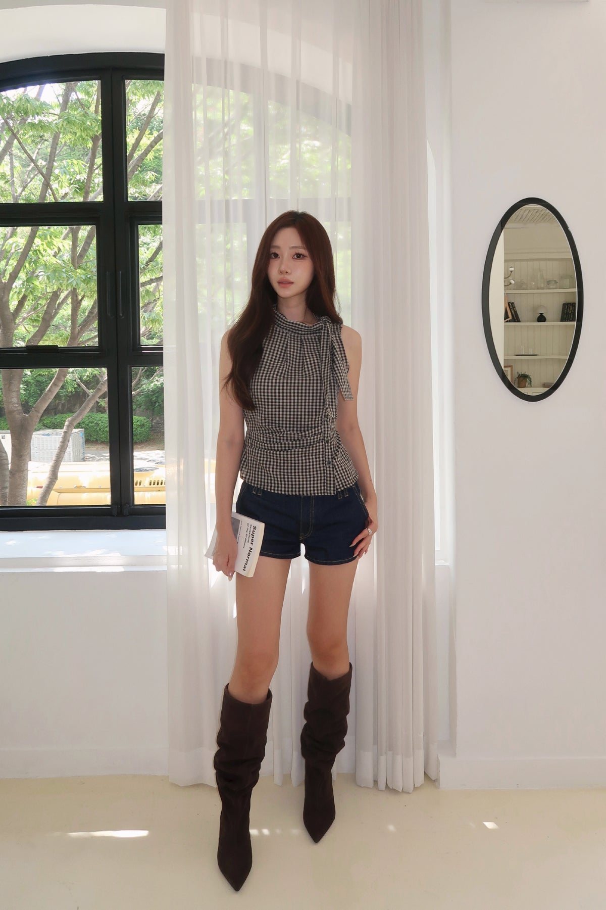 Laviera Plaid Blouse