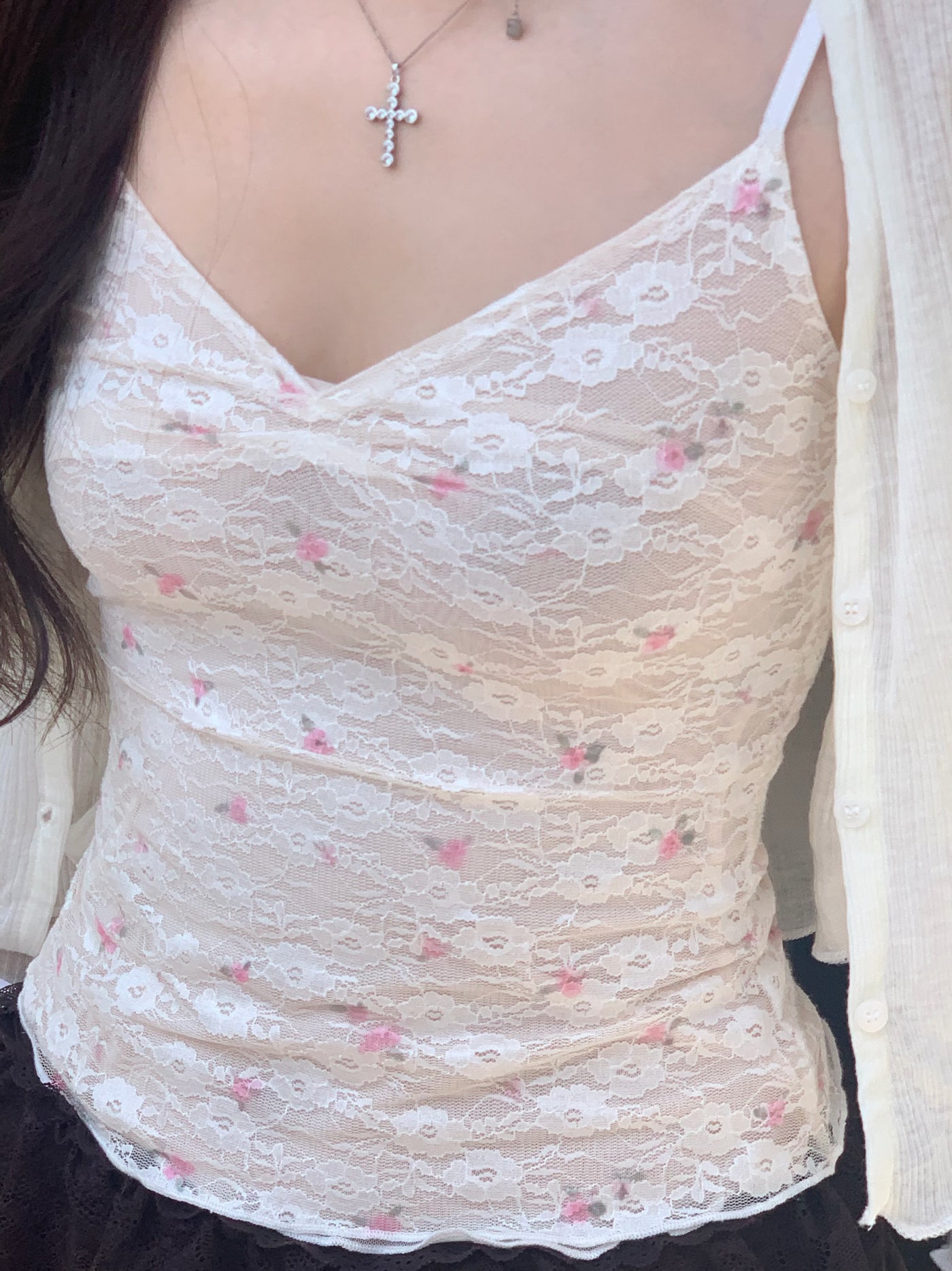 Vintage Flower Sleeveless