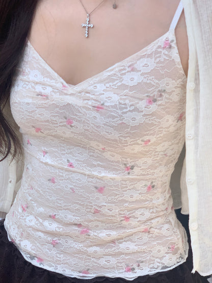 Vintage Flower Sleeveless