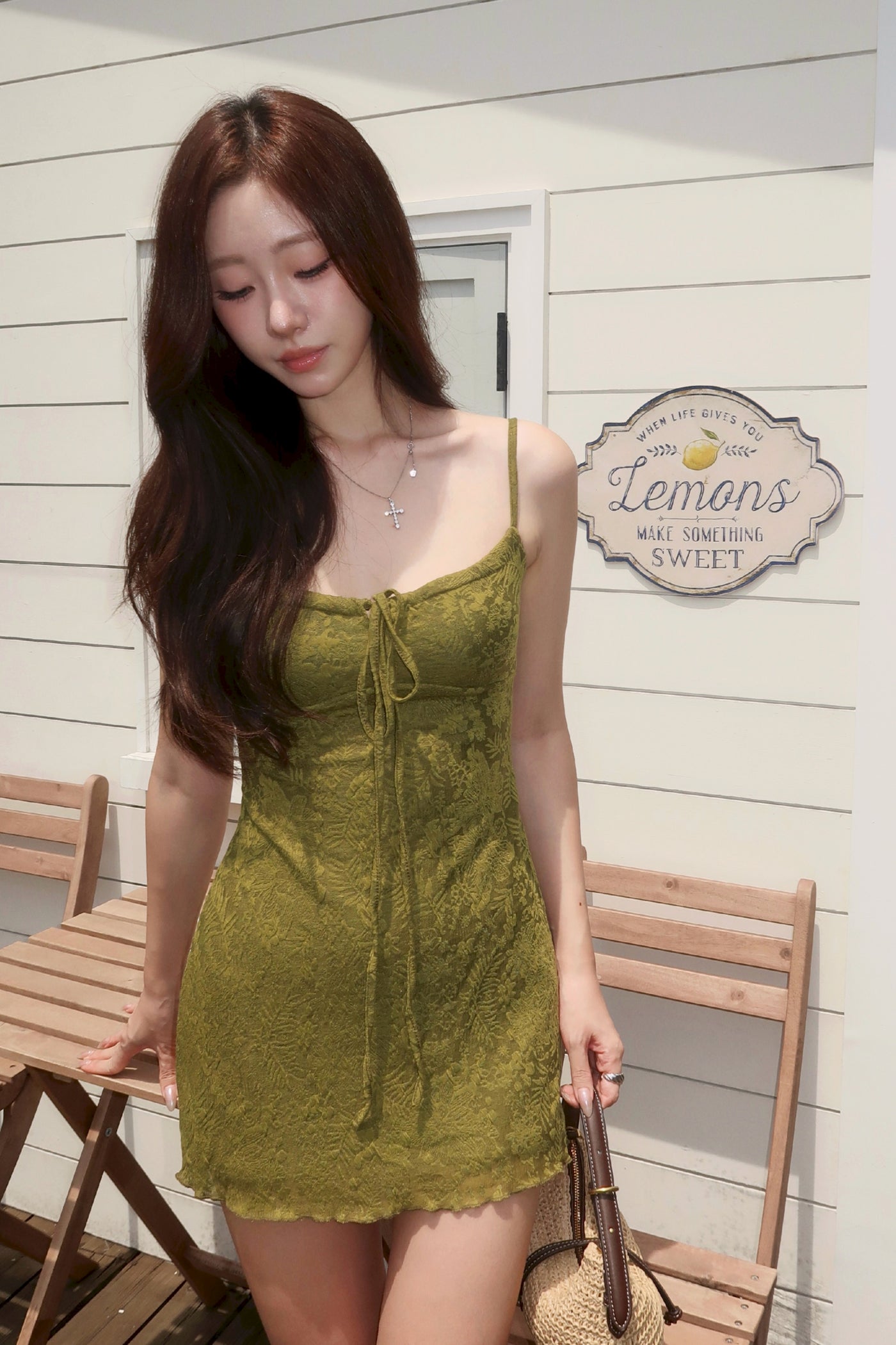 [Padded] Olive Mini Dress (2Colors)
