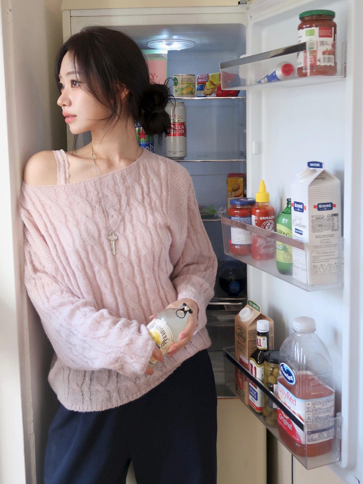 Cozy Pink Knit