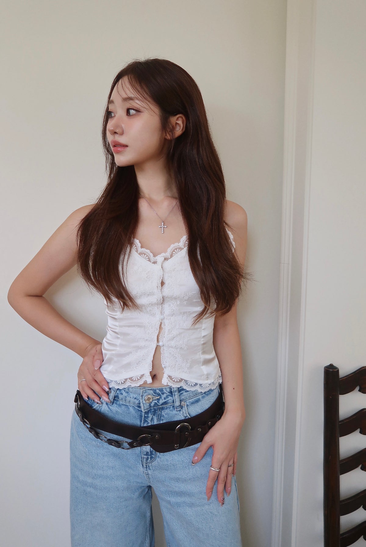 Monet Lace Sleeveless