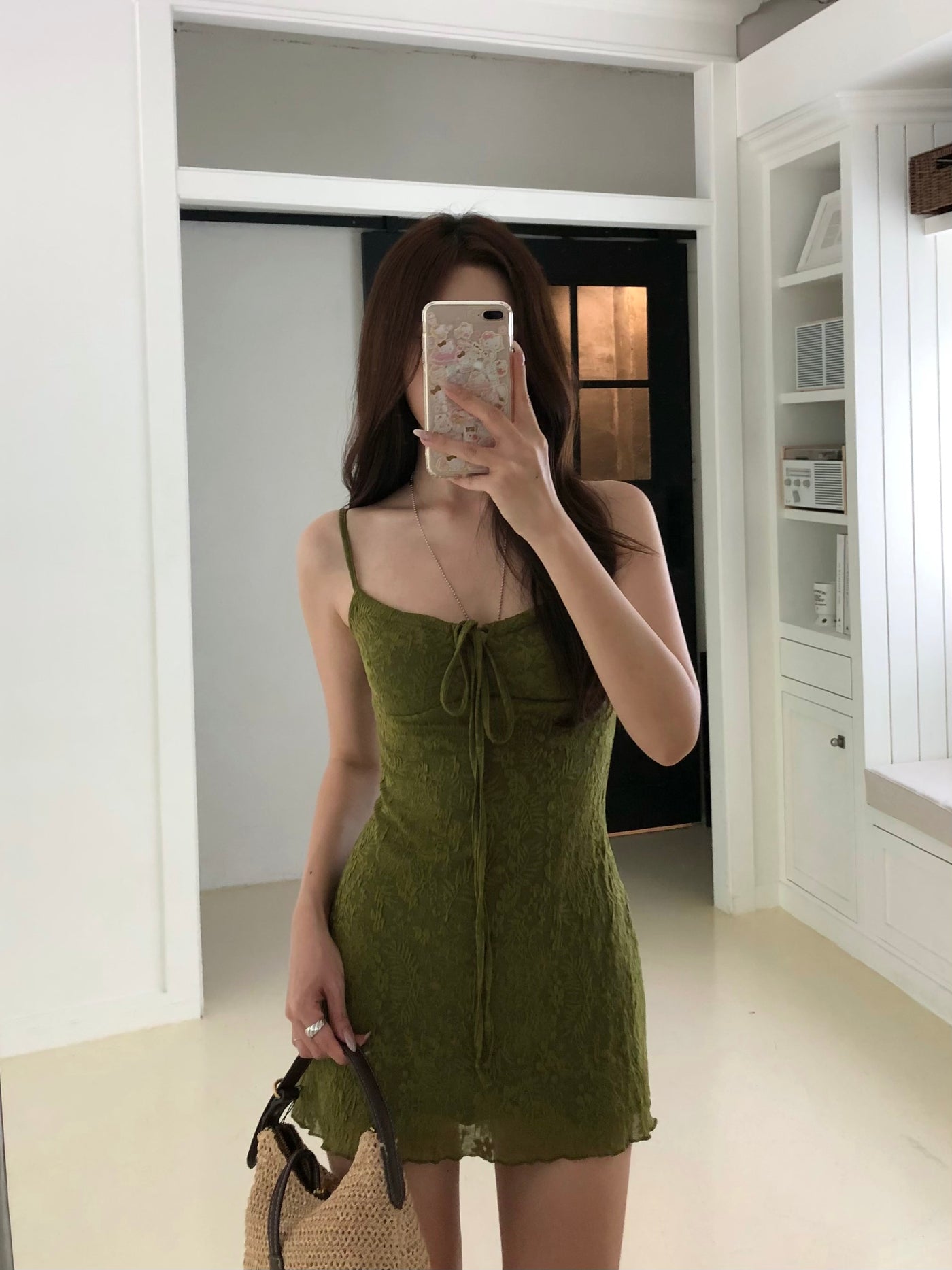 [Padded] Olive Mini Dress (2Colors)