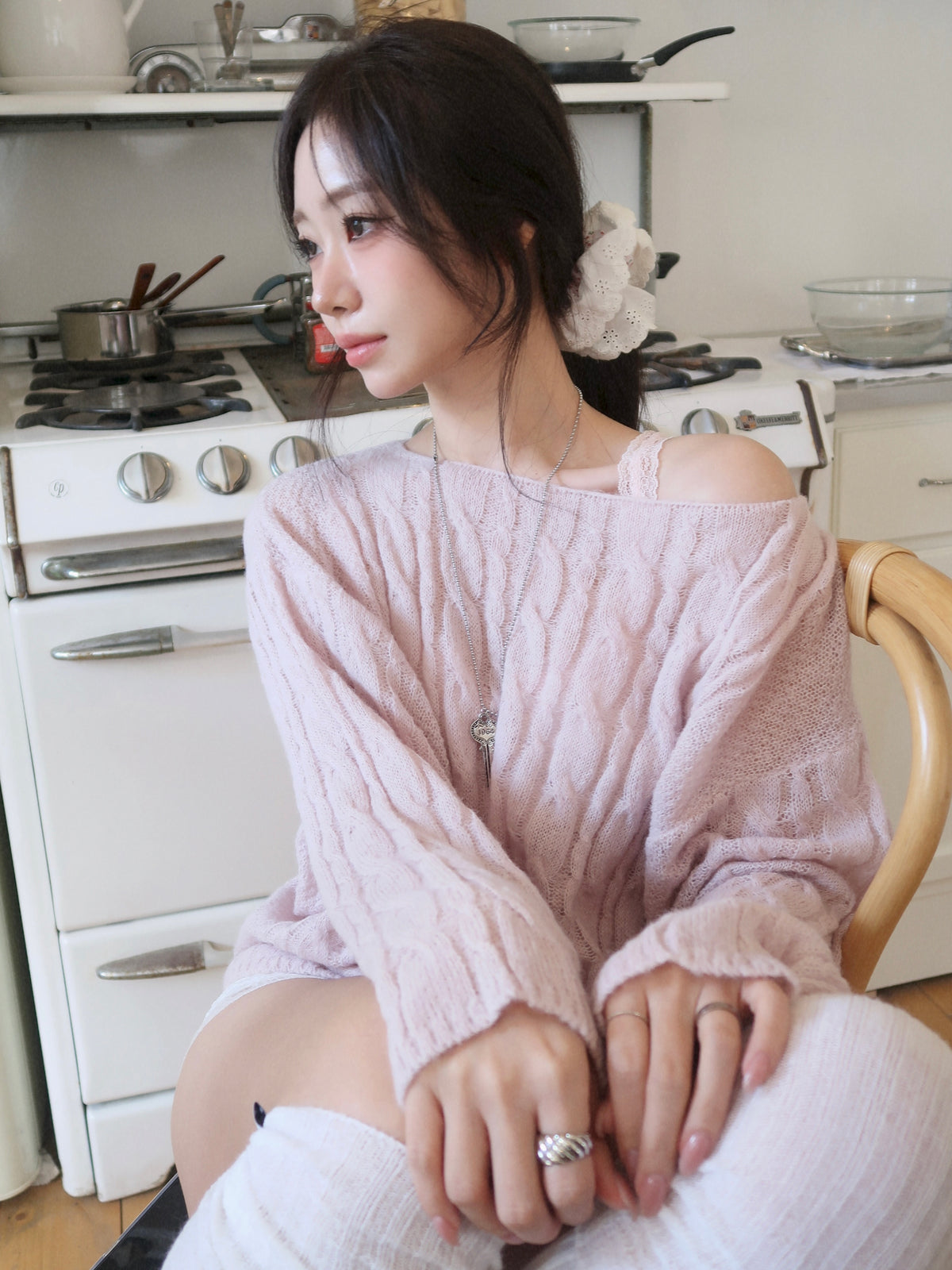 Delicate Pink Knit