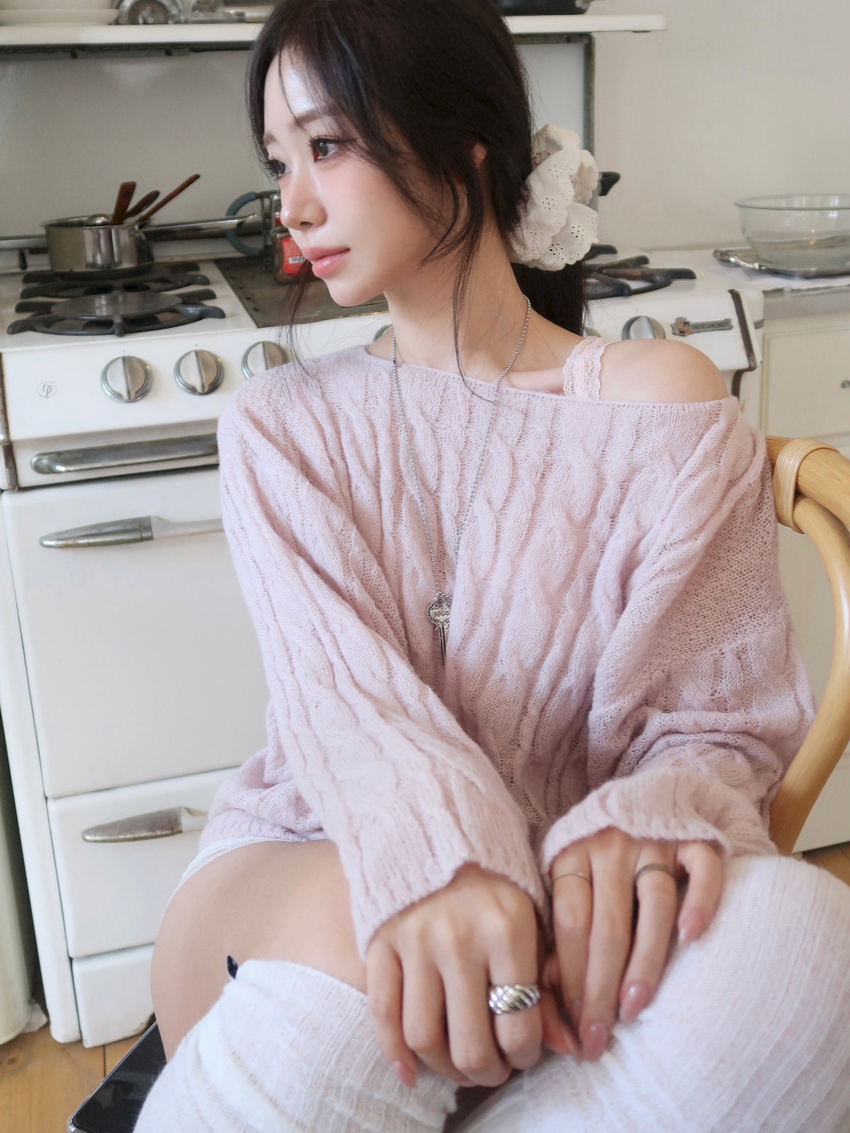 Delicate Pink Knit