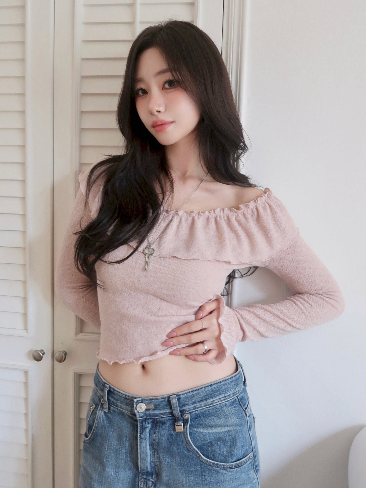 Alice Frill Top (P)