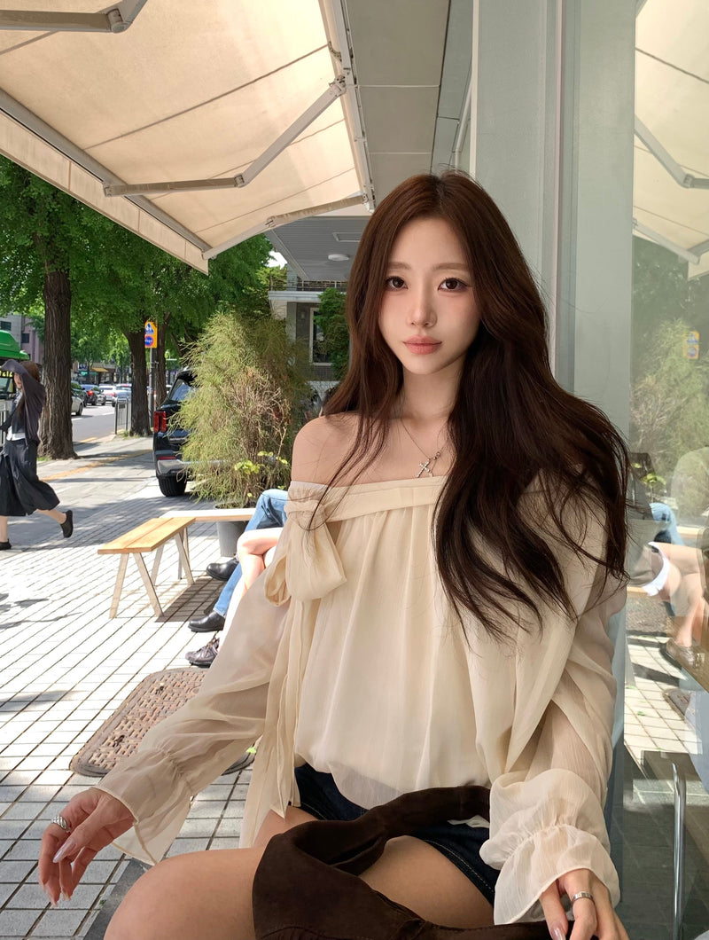 Chiffon Latte Blouse