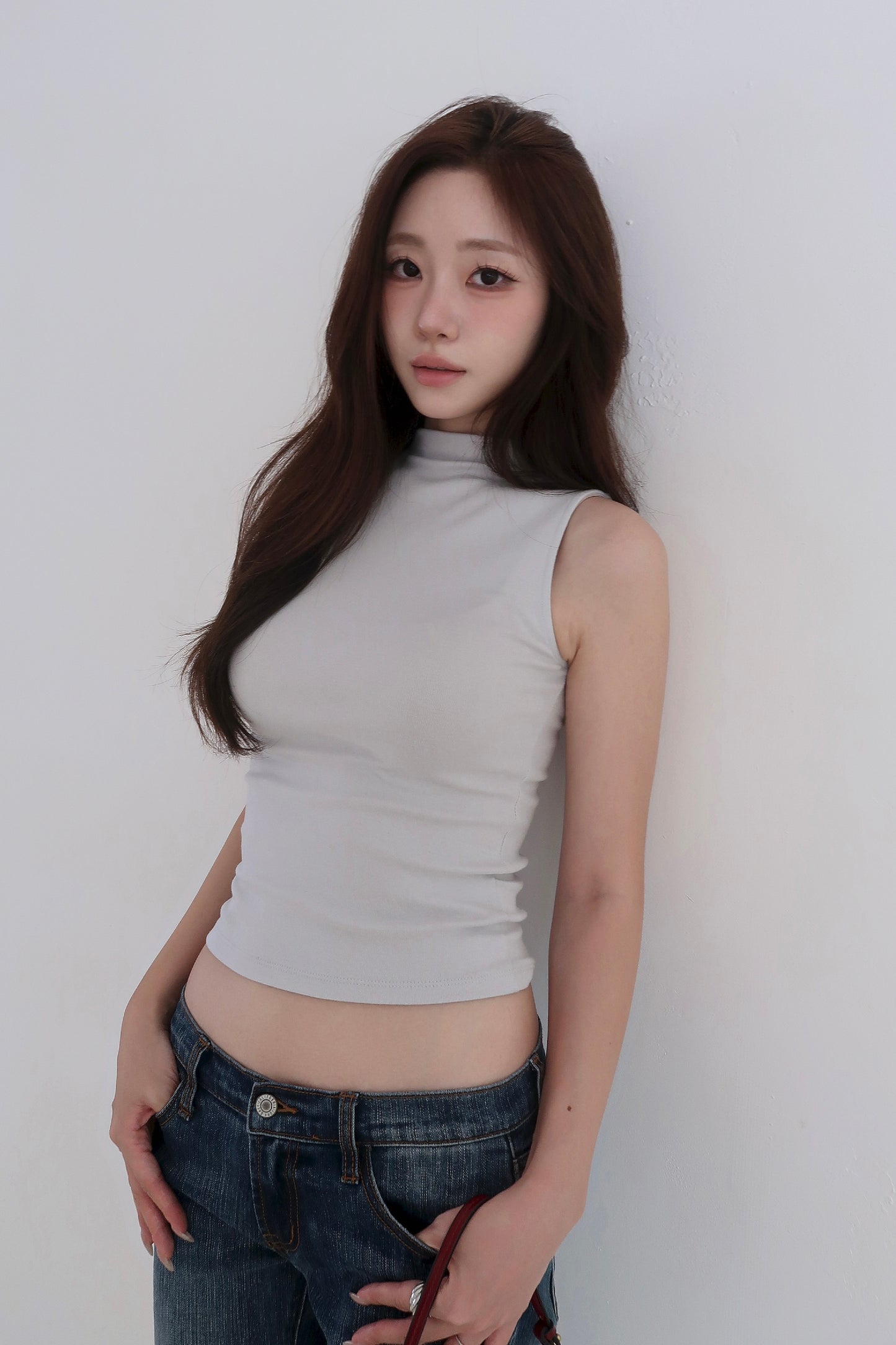 Hayden Mock Neck Sleeveless