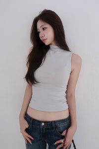 Hayden Mock Neck Sleeveless