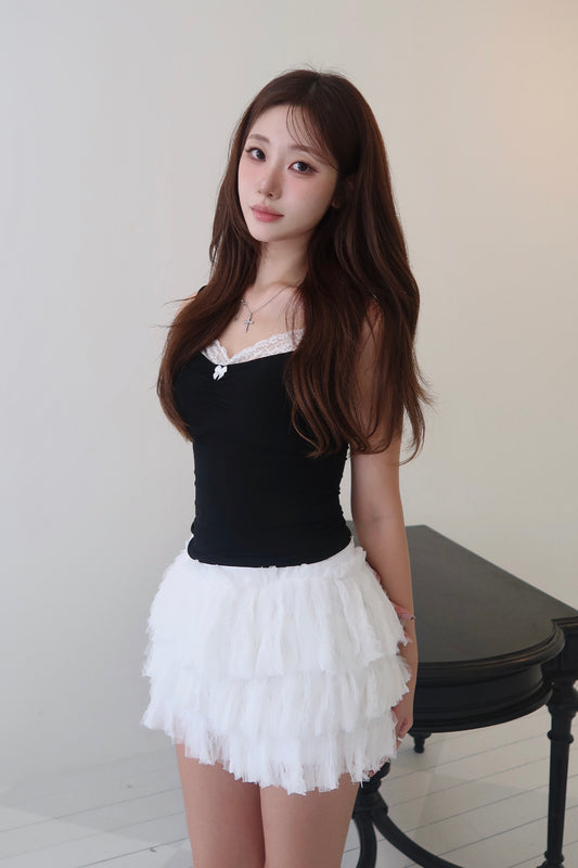 [Padded Cap] Cloudy Sleeveless