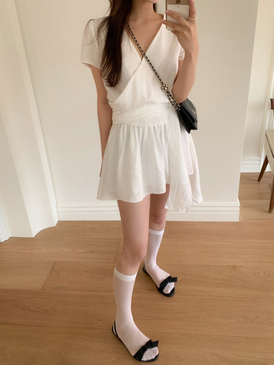 Flare Wrap Dress