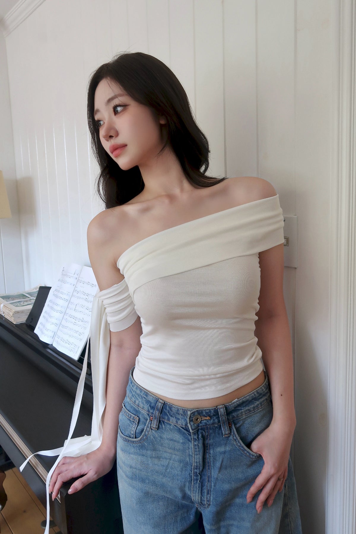 Valentine Drape Top