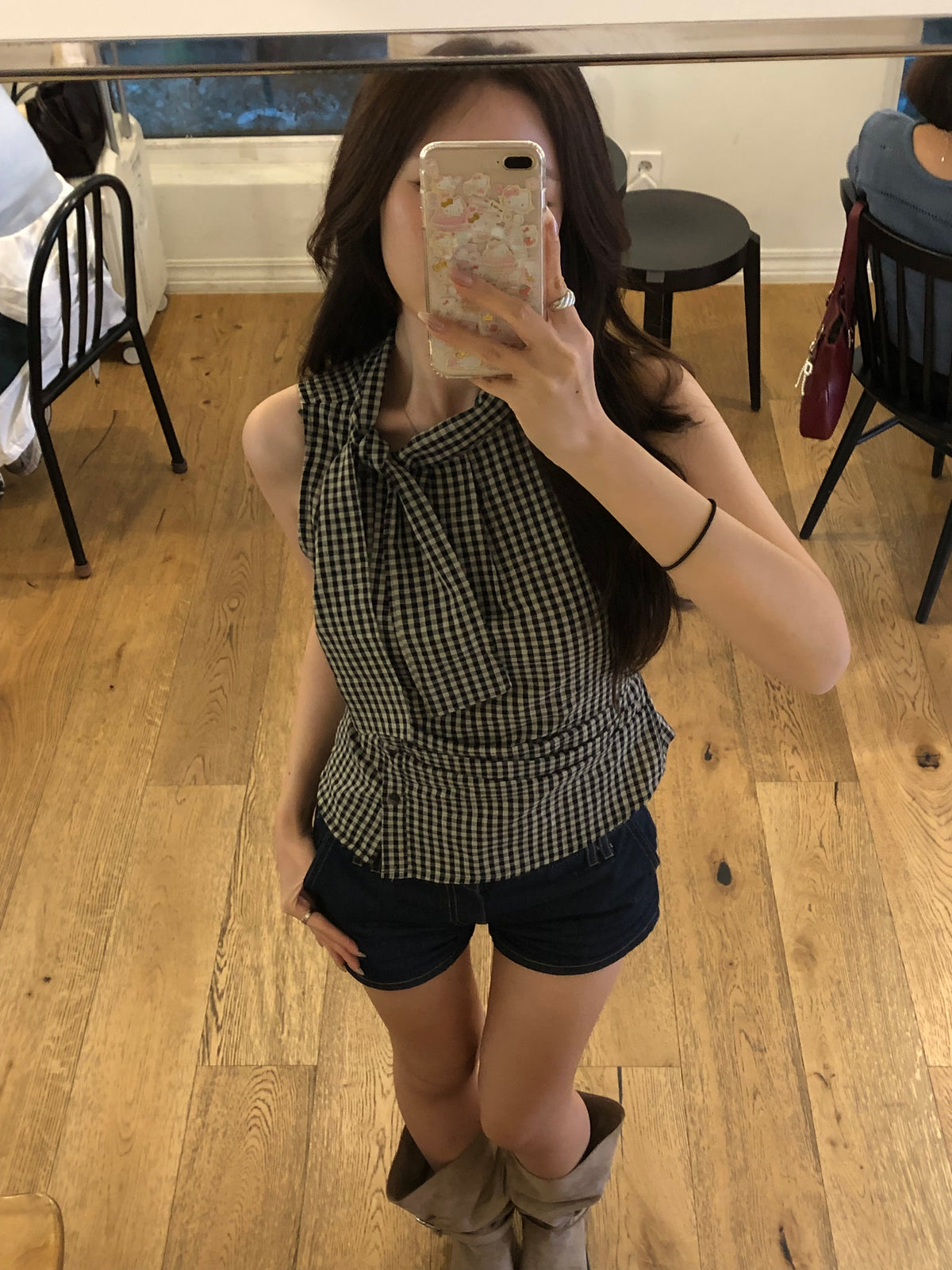 Laviera Plaid Blouse