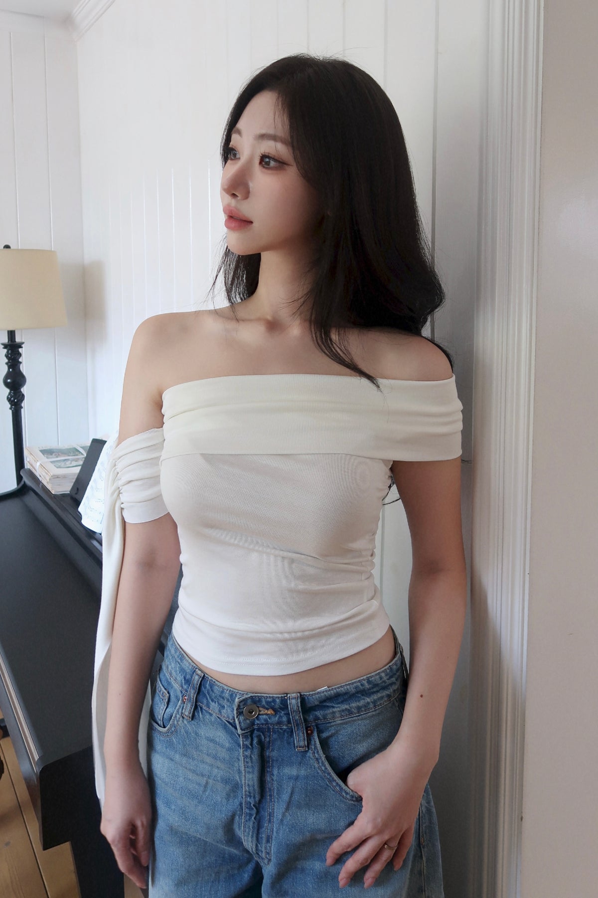 Valentine Drape Top