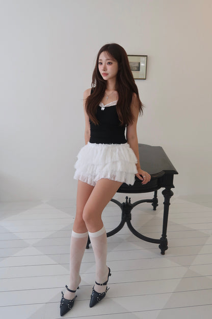[Padded Cap] Cloudy Sleeveless