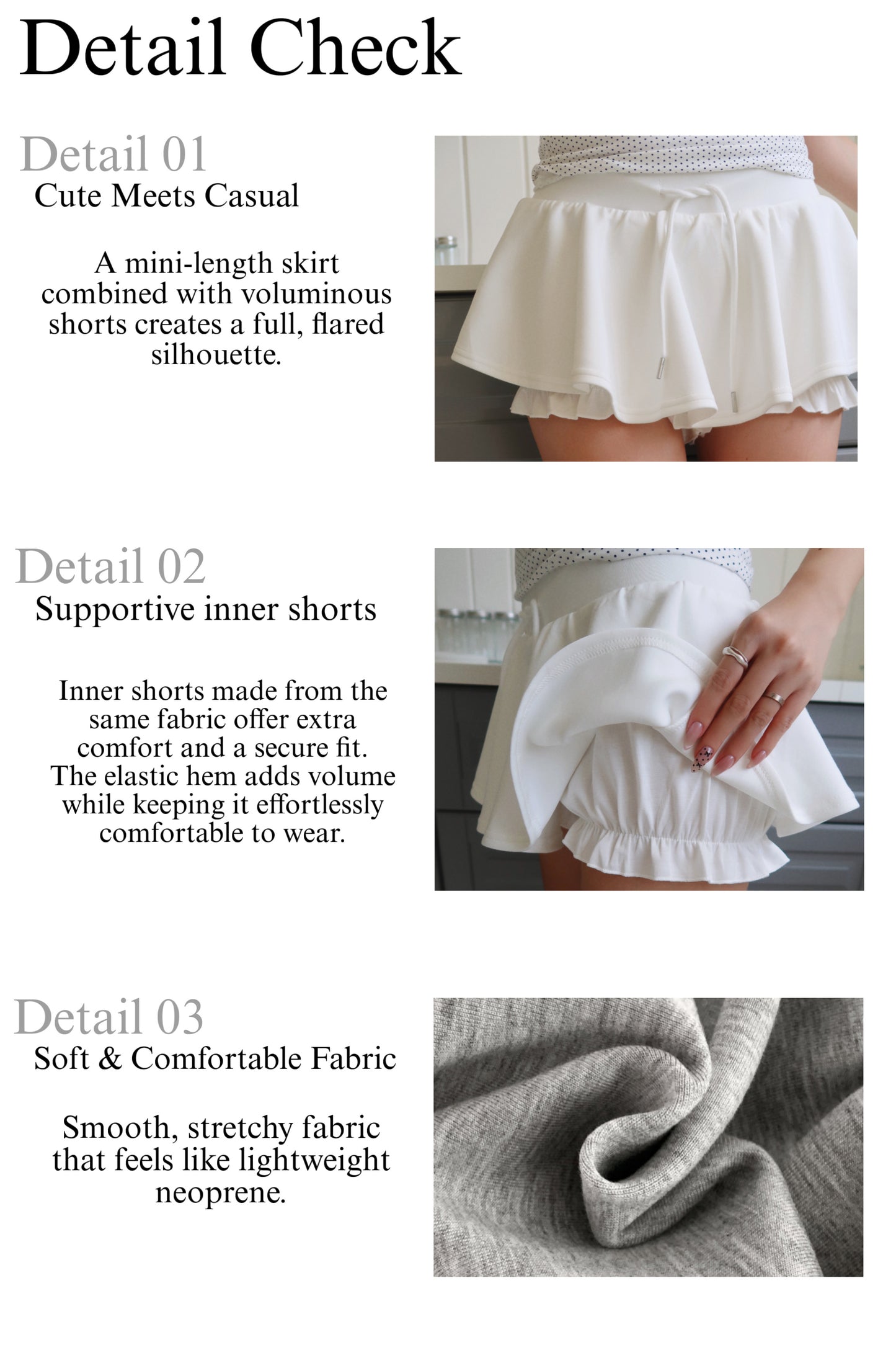 [25%OFF] Twist Cardigan Set + Flare Bloom Skort