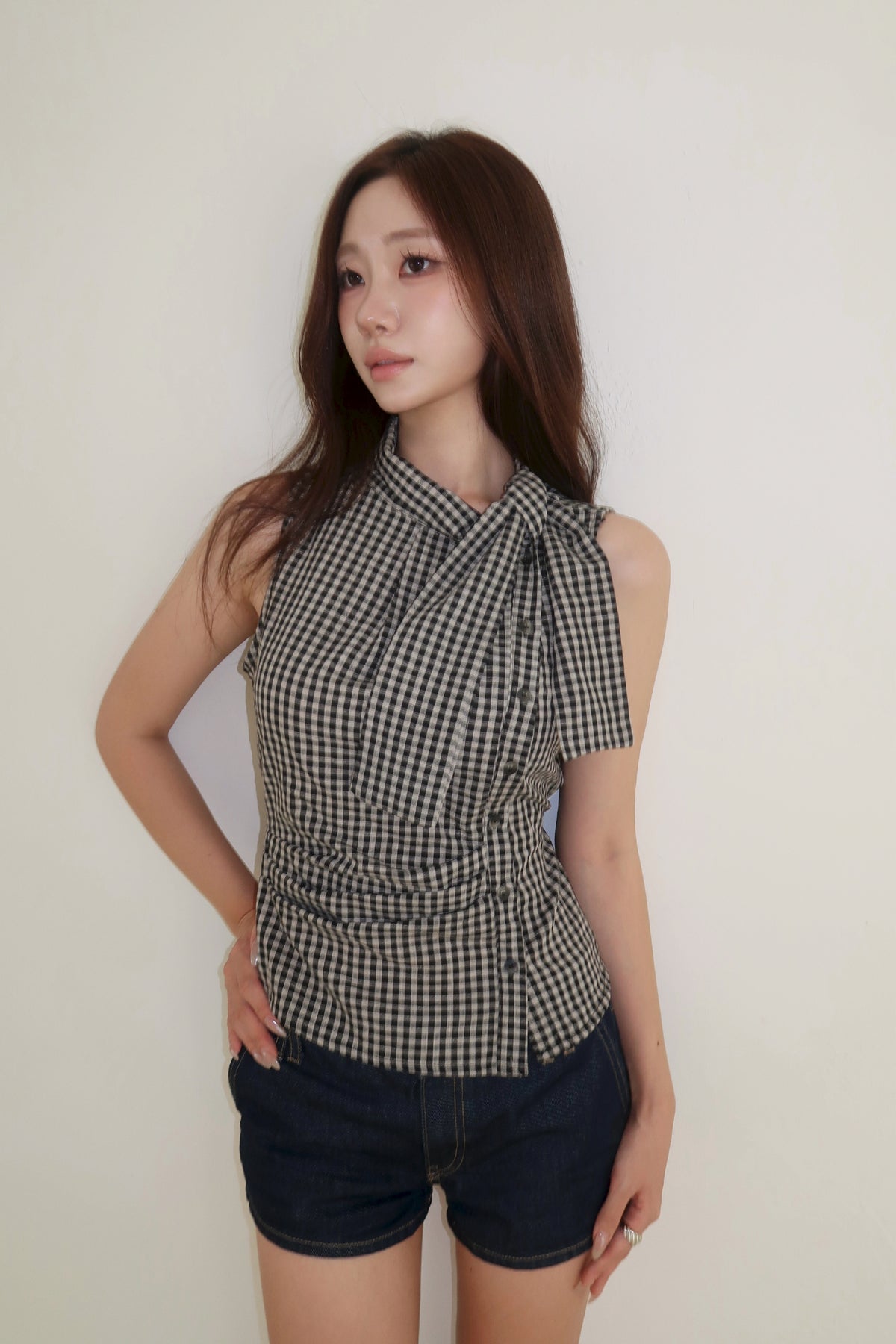 Laviera Plaid Blouse